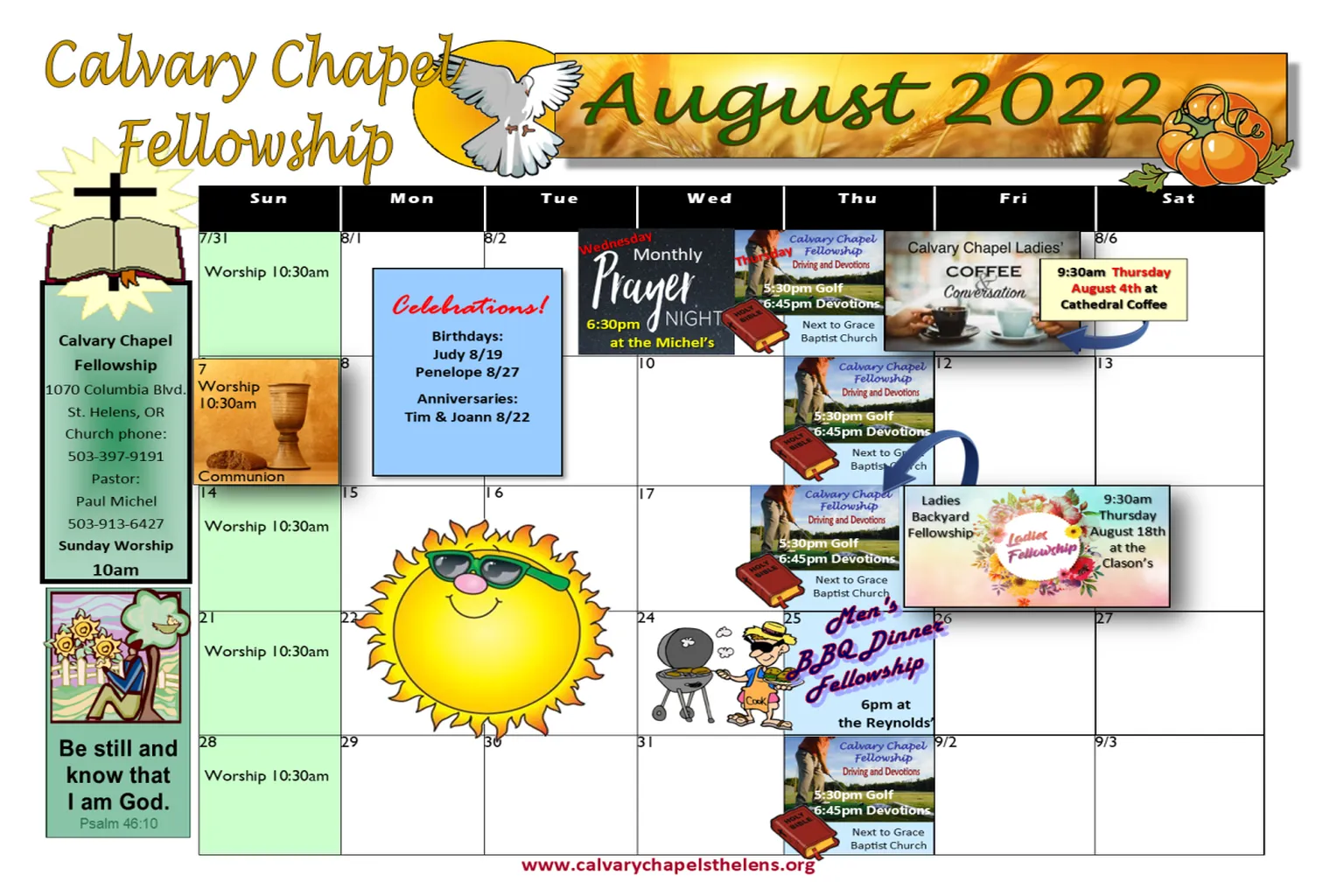 Calvary Chapel Fellowship in St. Helens, Oregon