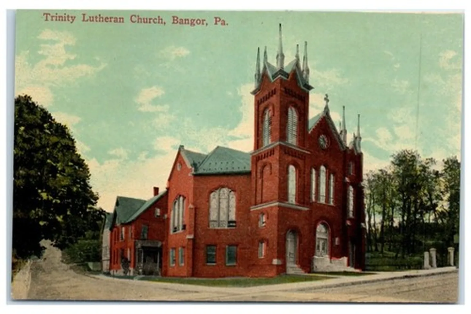 Trinity Lutheran Church in Bangor, Pennsylvania