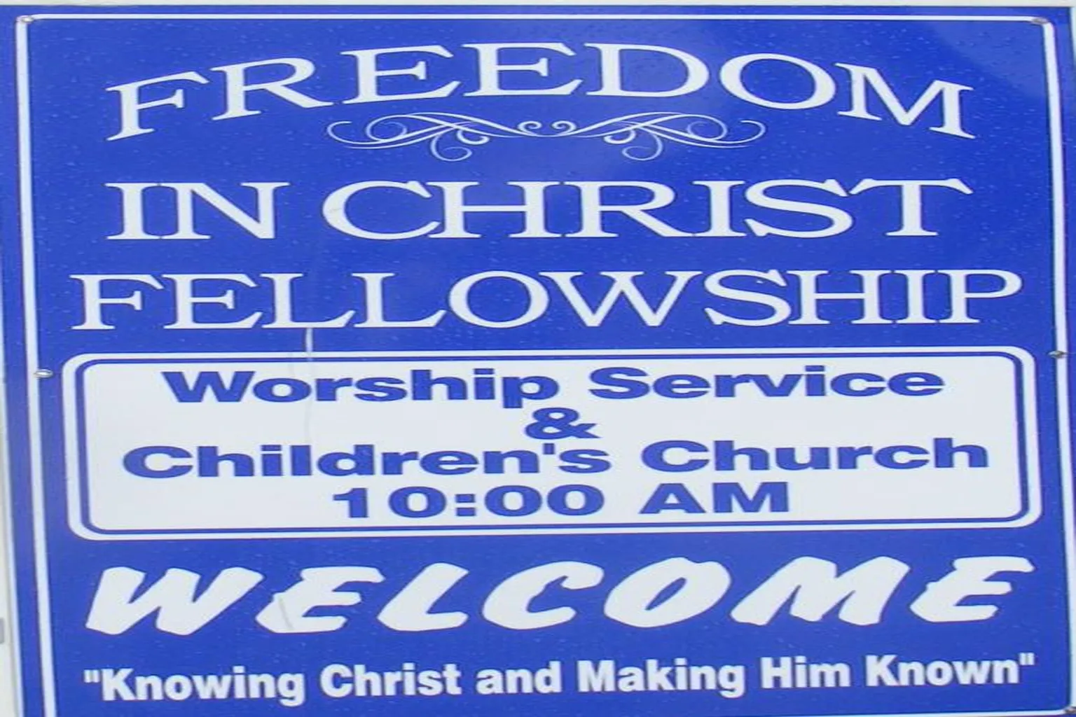 Freedom In Christ Fellowship in Lebanon, Pennsylvania