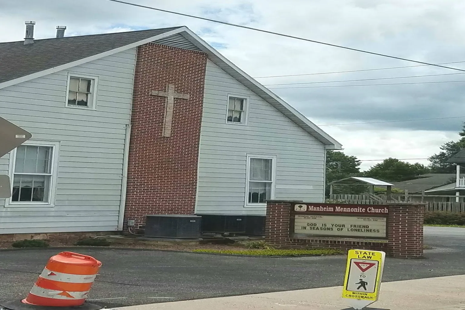 Kauffman Mennonite Church in Manheim, Pennsylvania