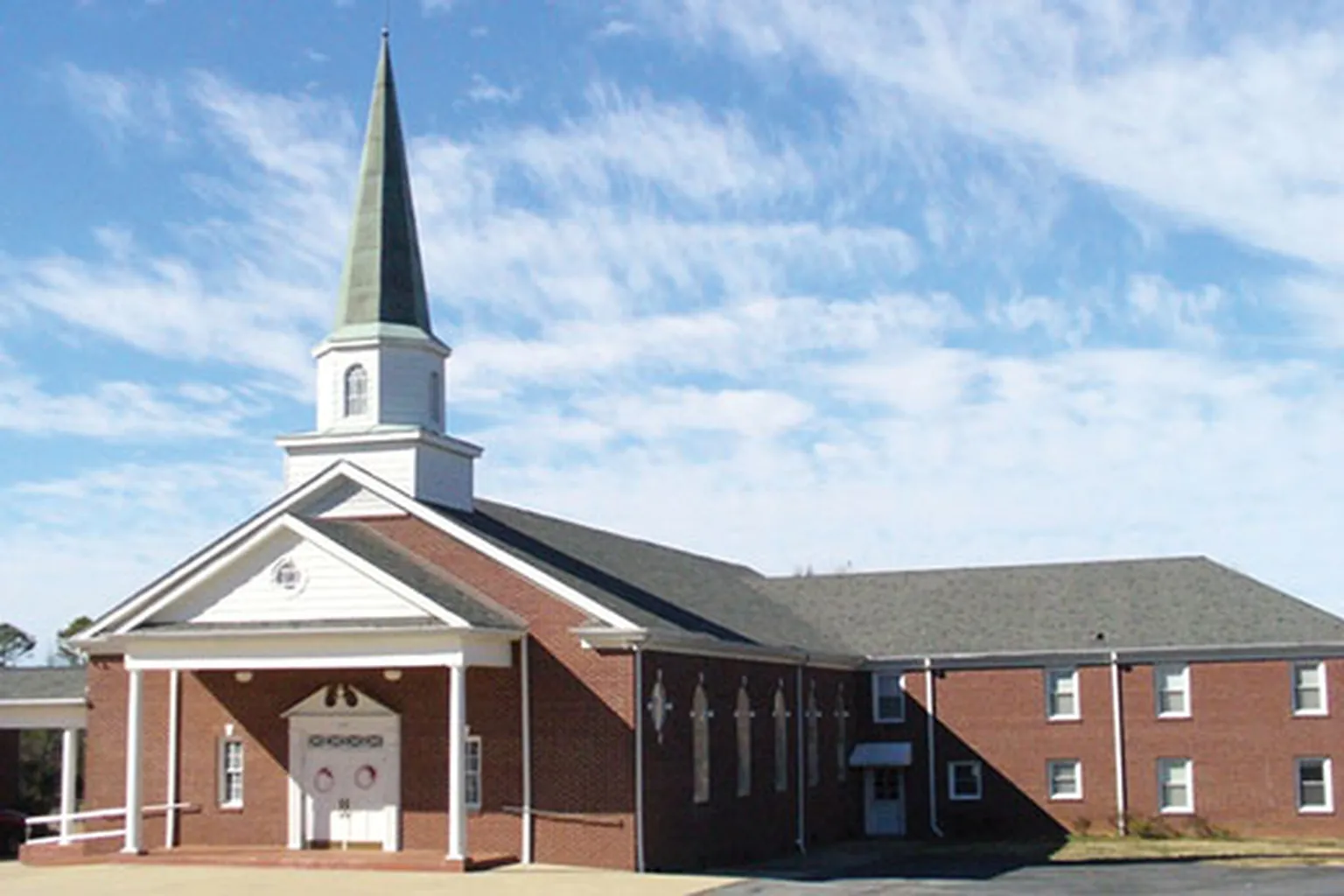 Fork Shoals Baptist Church in Pelzer, South Carolina