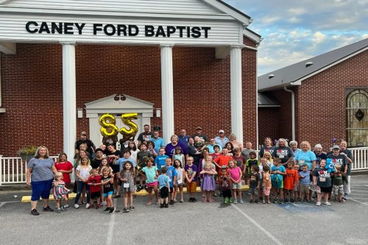Caney Ford Baptist Church in Harriman, Tennessee