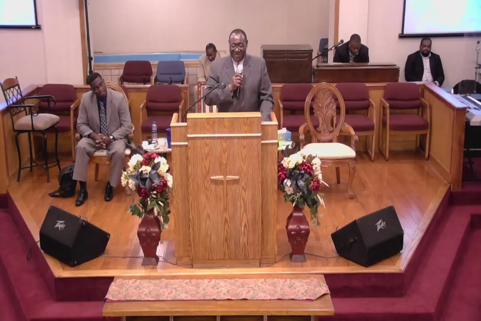 The Upper Room Apostolic Church in Angleton, Texas