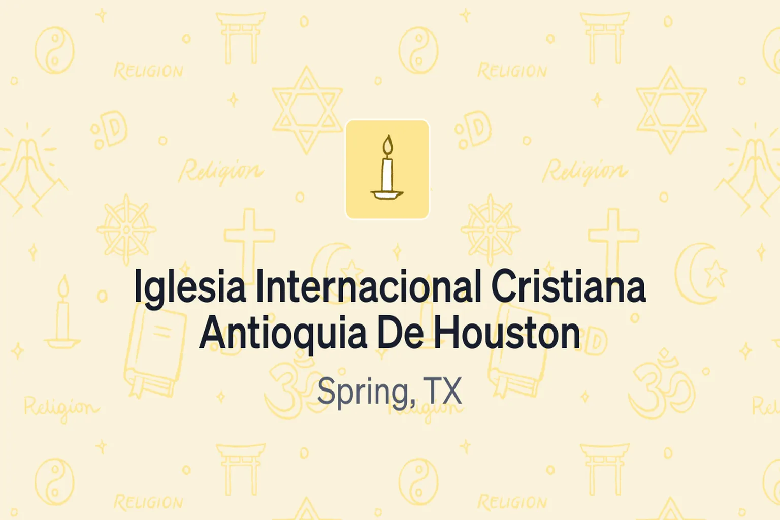 Iglesia Internacional De Houston in Houston, Texas