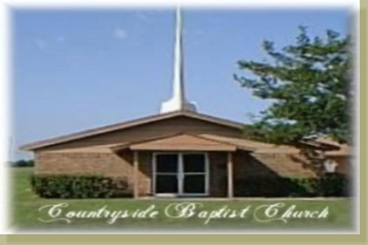 Countryside Baptist Church in Mansfield, Texas