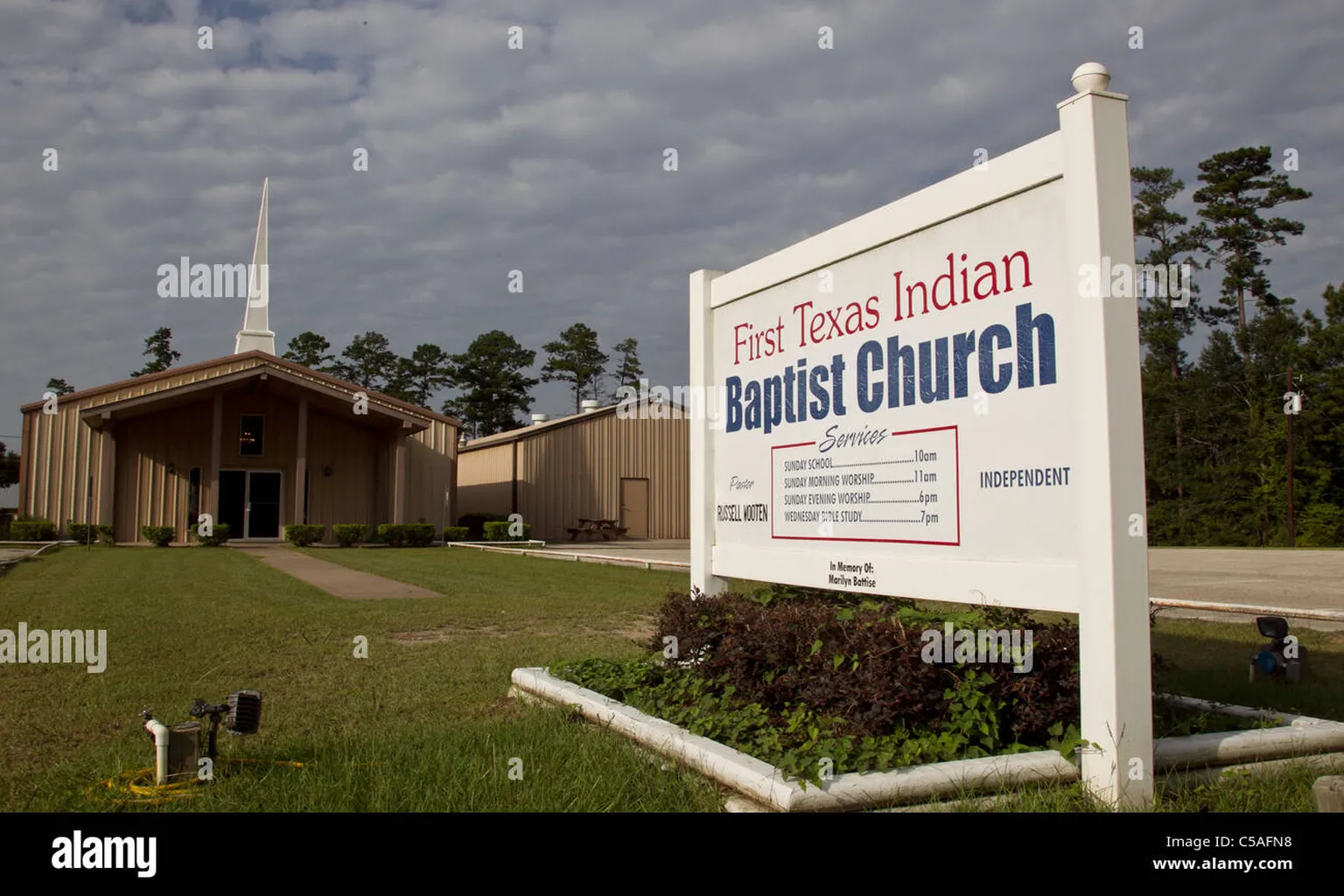 First Texas Indian Baptist Church in Livingston, Texas