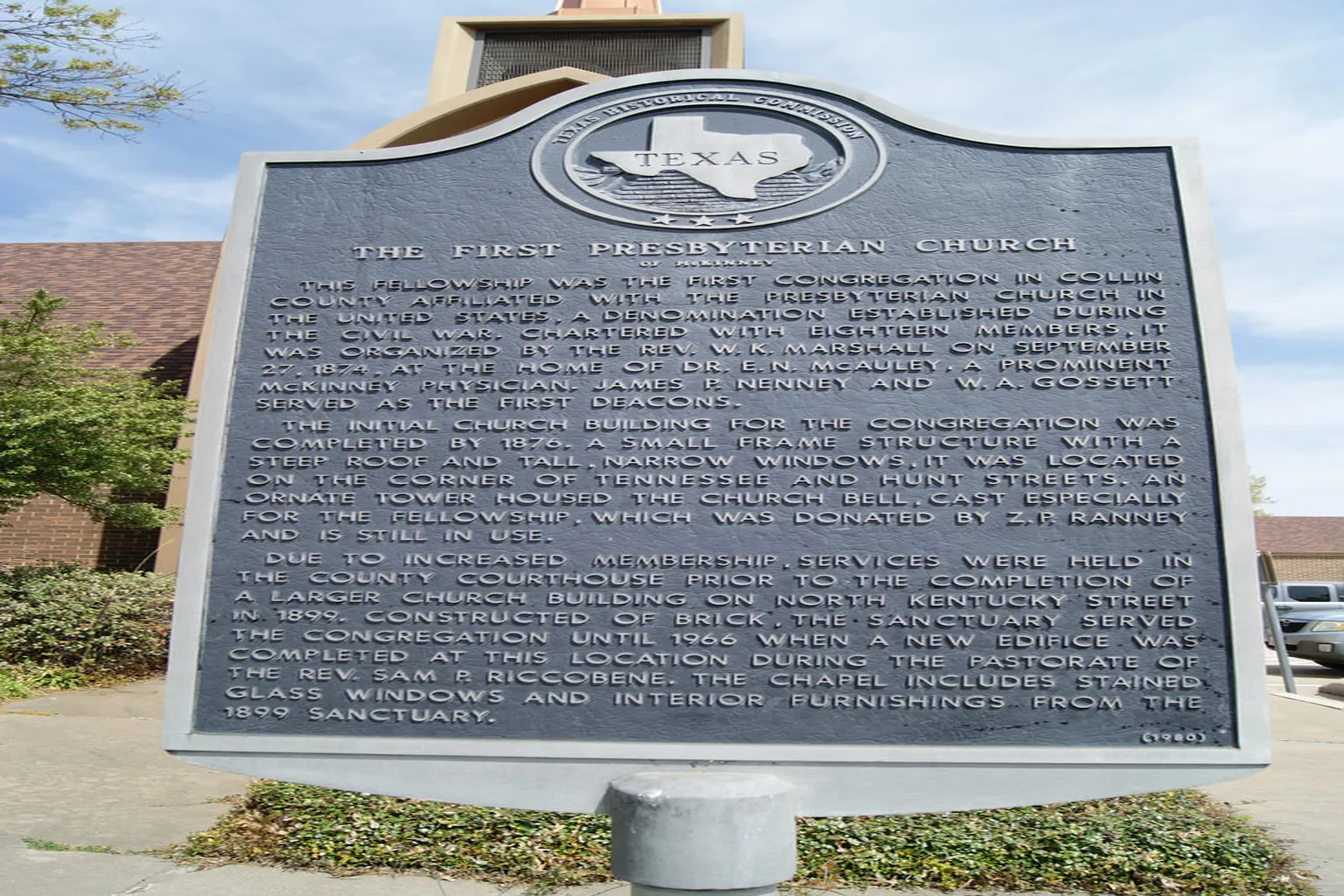 First Presbyterian Church in McKinney, Texas
