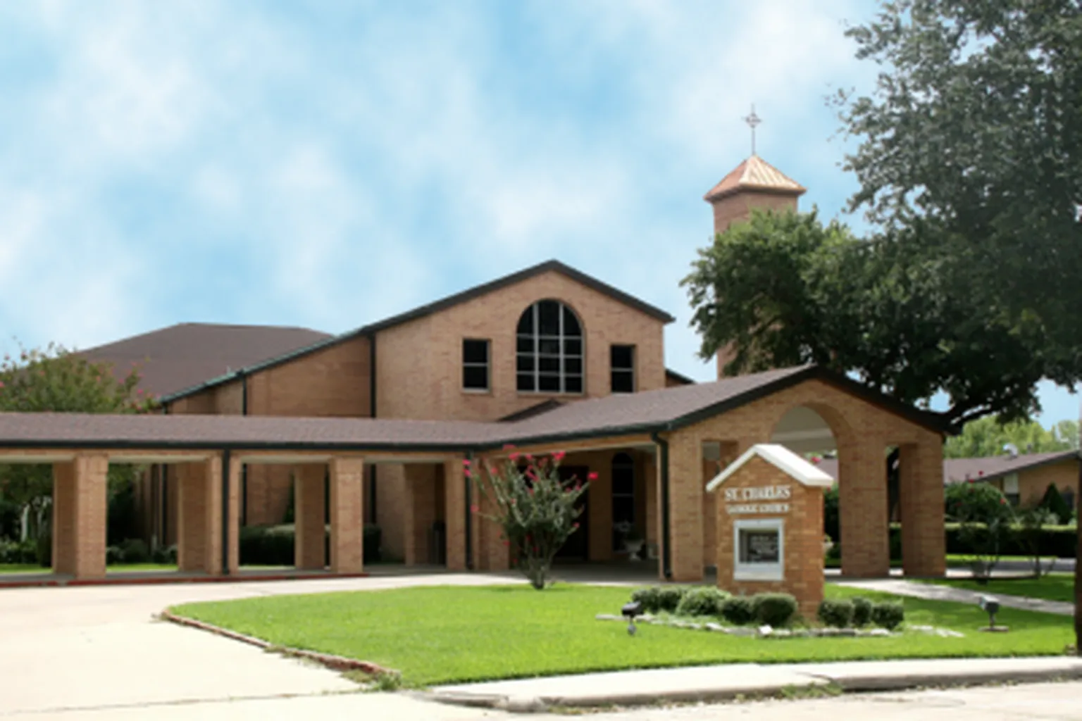 St Charles Borromeo Catholic Church in Nederland, Texas