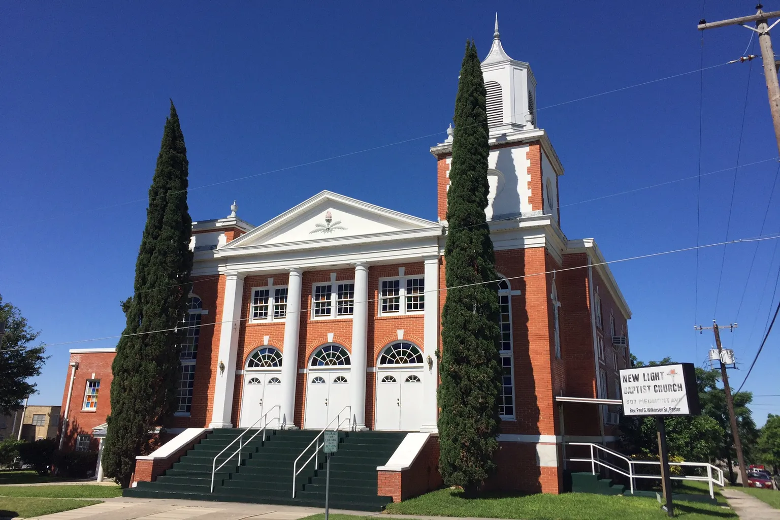 New Light Baptist Church in San Antonio, Texas