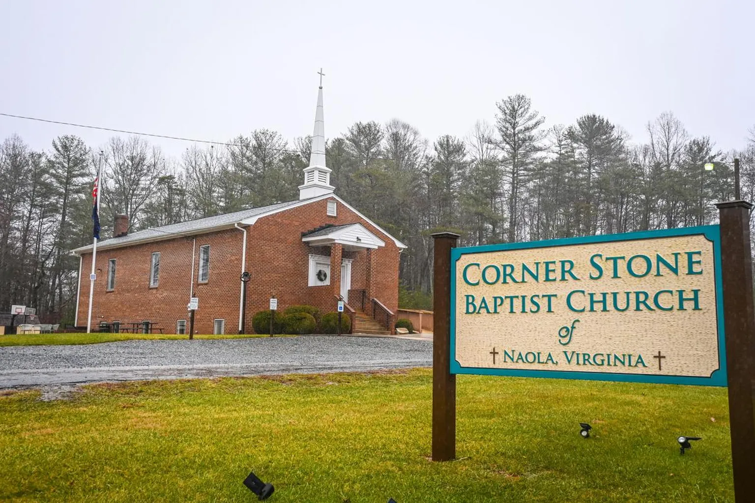 Corner Stone Baptist Church in Monroe, Virginia