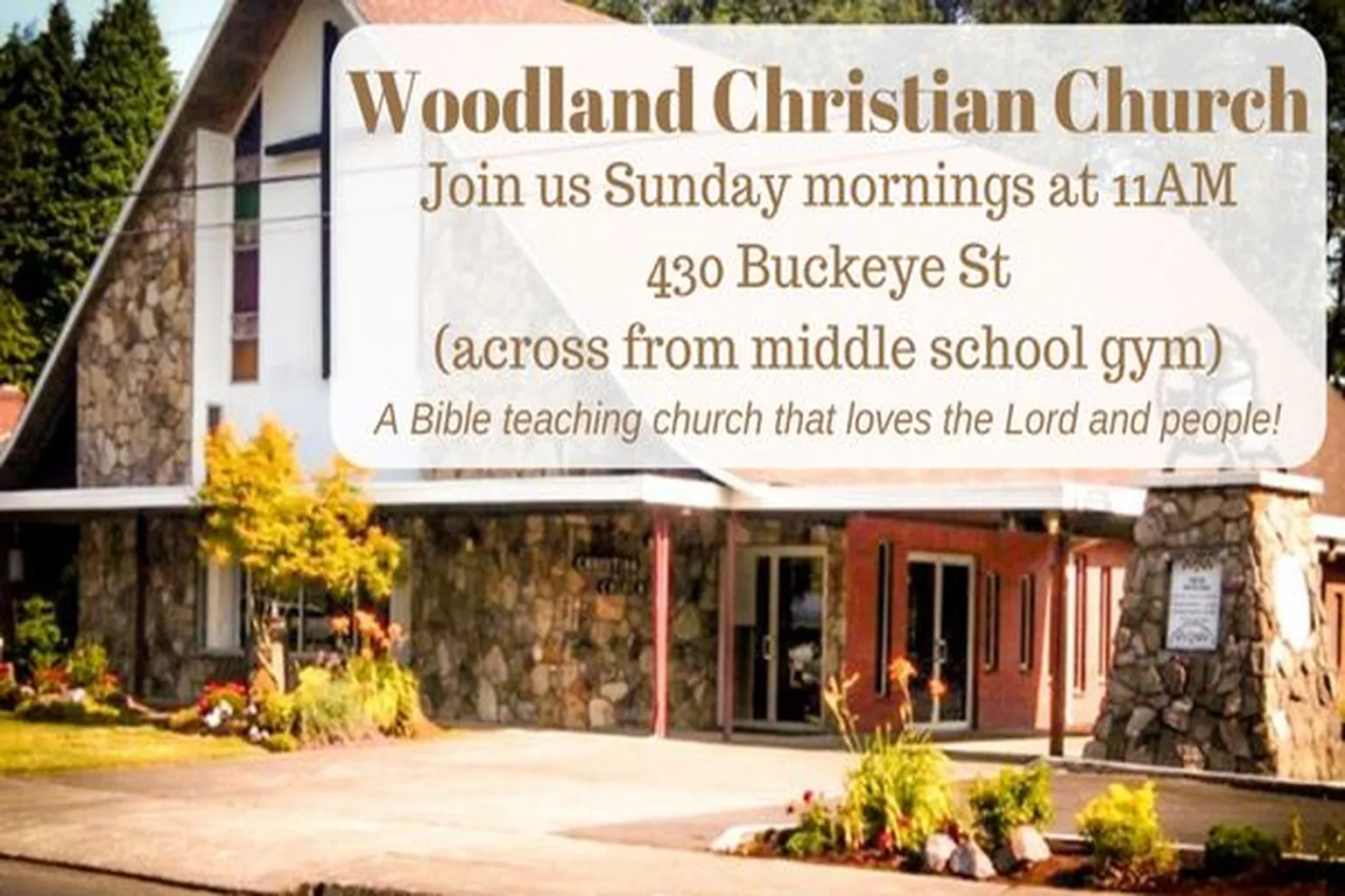 Woodland Christian Church in Woodland, Washington