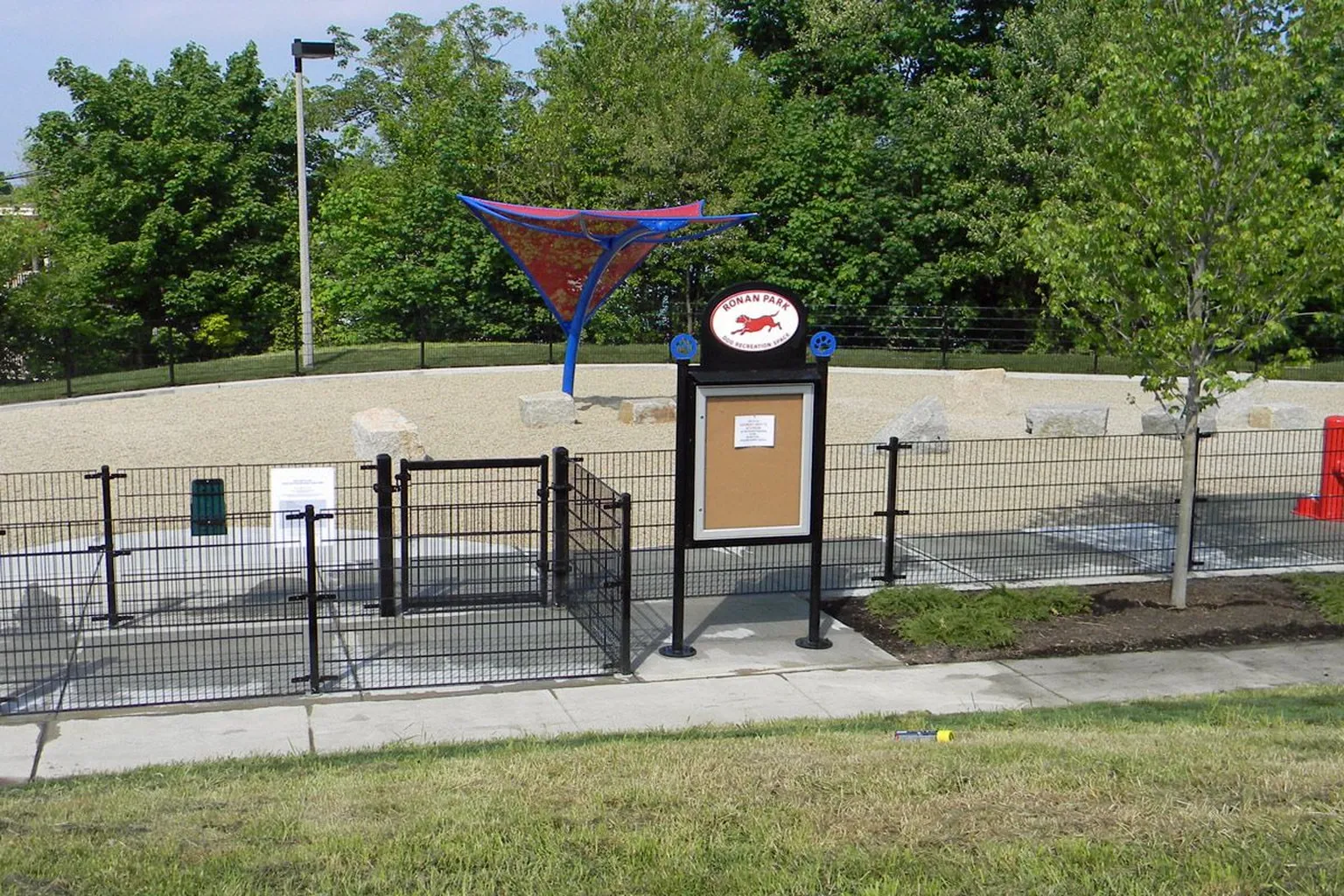 Ronan Dog Park in Dorchester, Massachusetts