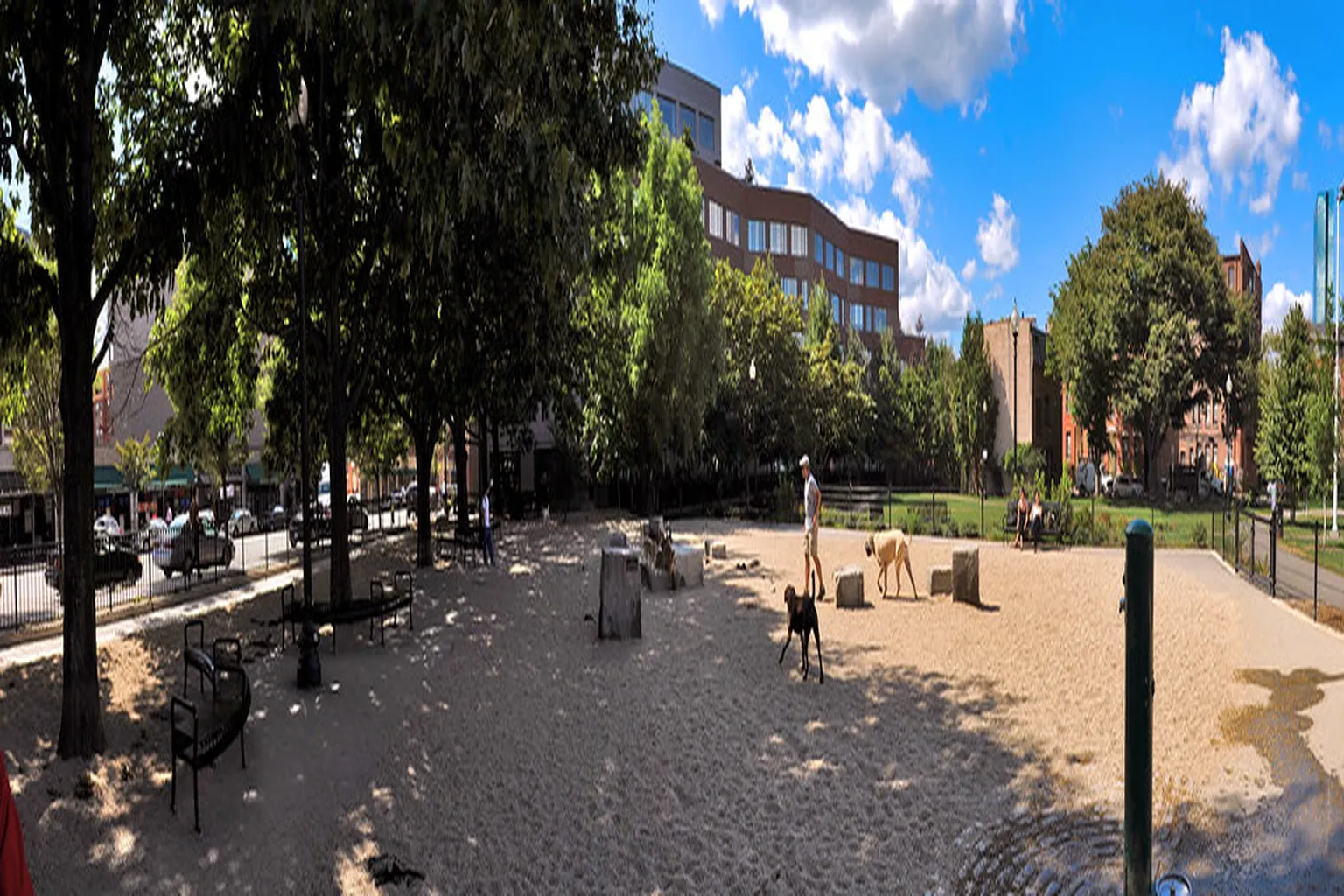 Joe Wex Dog Park (At Peters Park) in Boston, Massachusetts