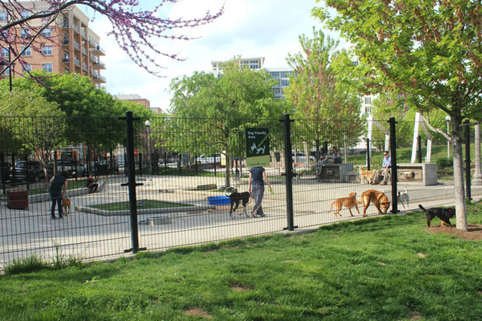 West Loop Dog Park (At Mary Bartelme Park) in Chicago, Illinois