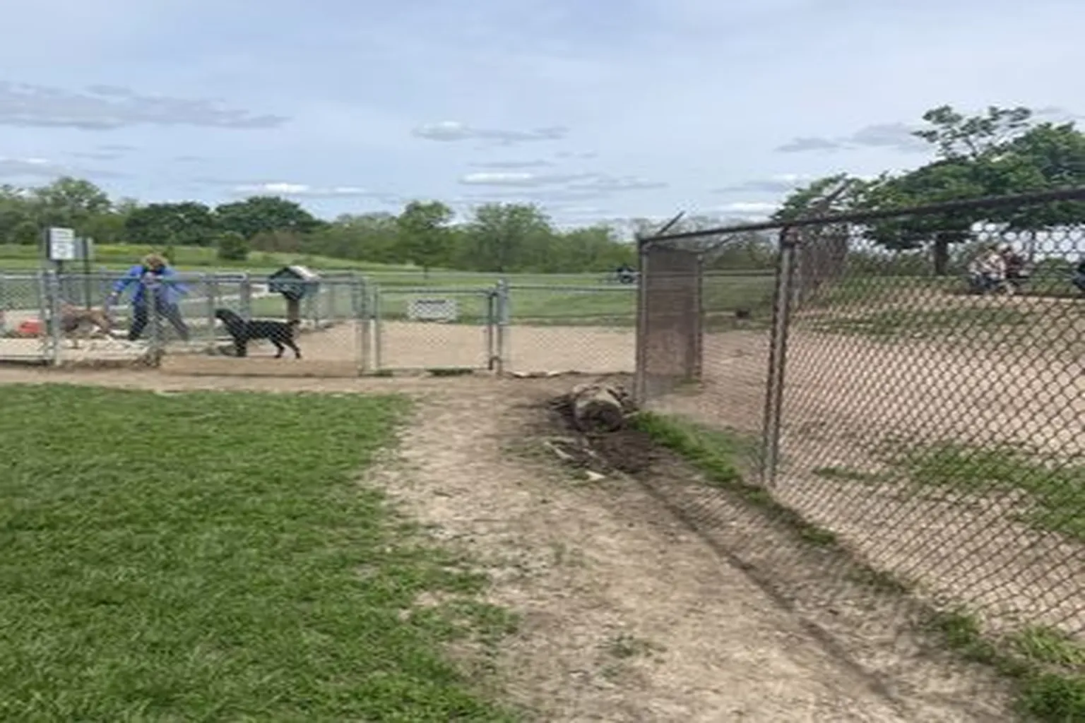 Schweitzer Woods Dog Park in Dundee, Illinois