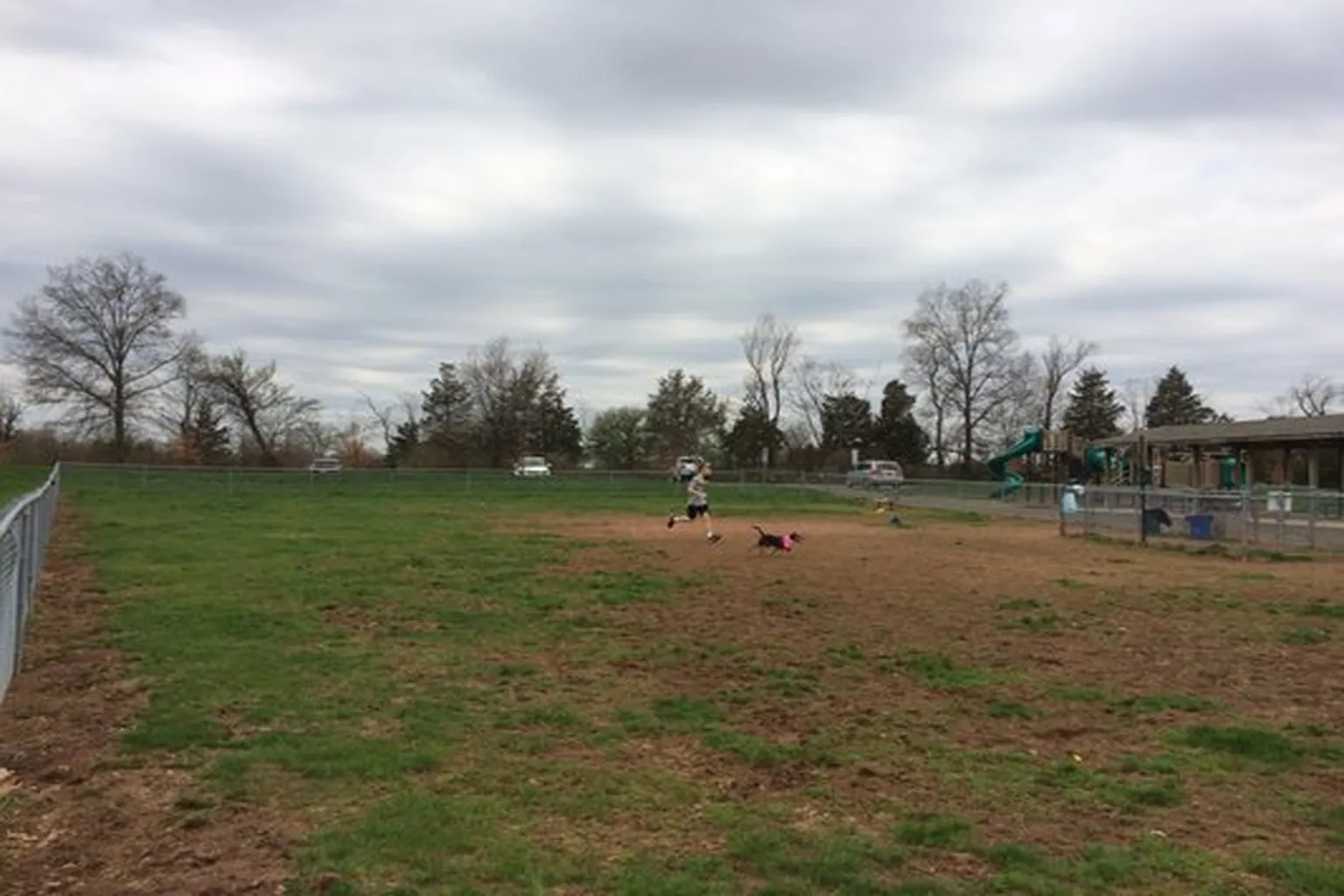 Burnt Mills Dog Park in Bedminster, New Jersey