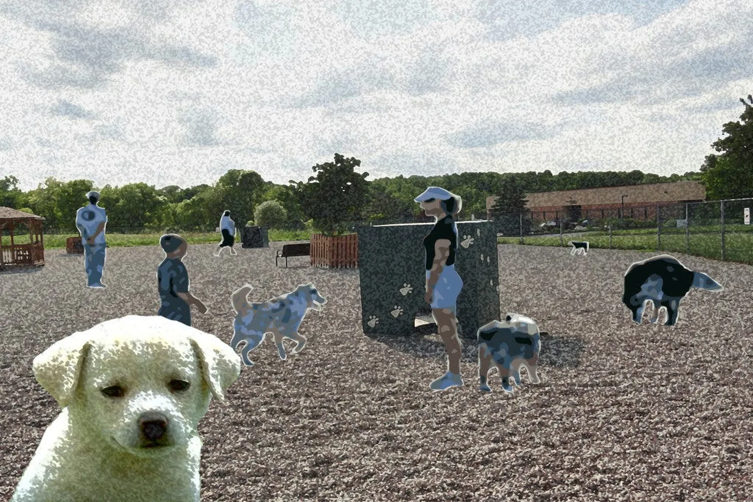 Montville Township Dog Park in Montville, New Jersey