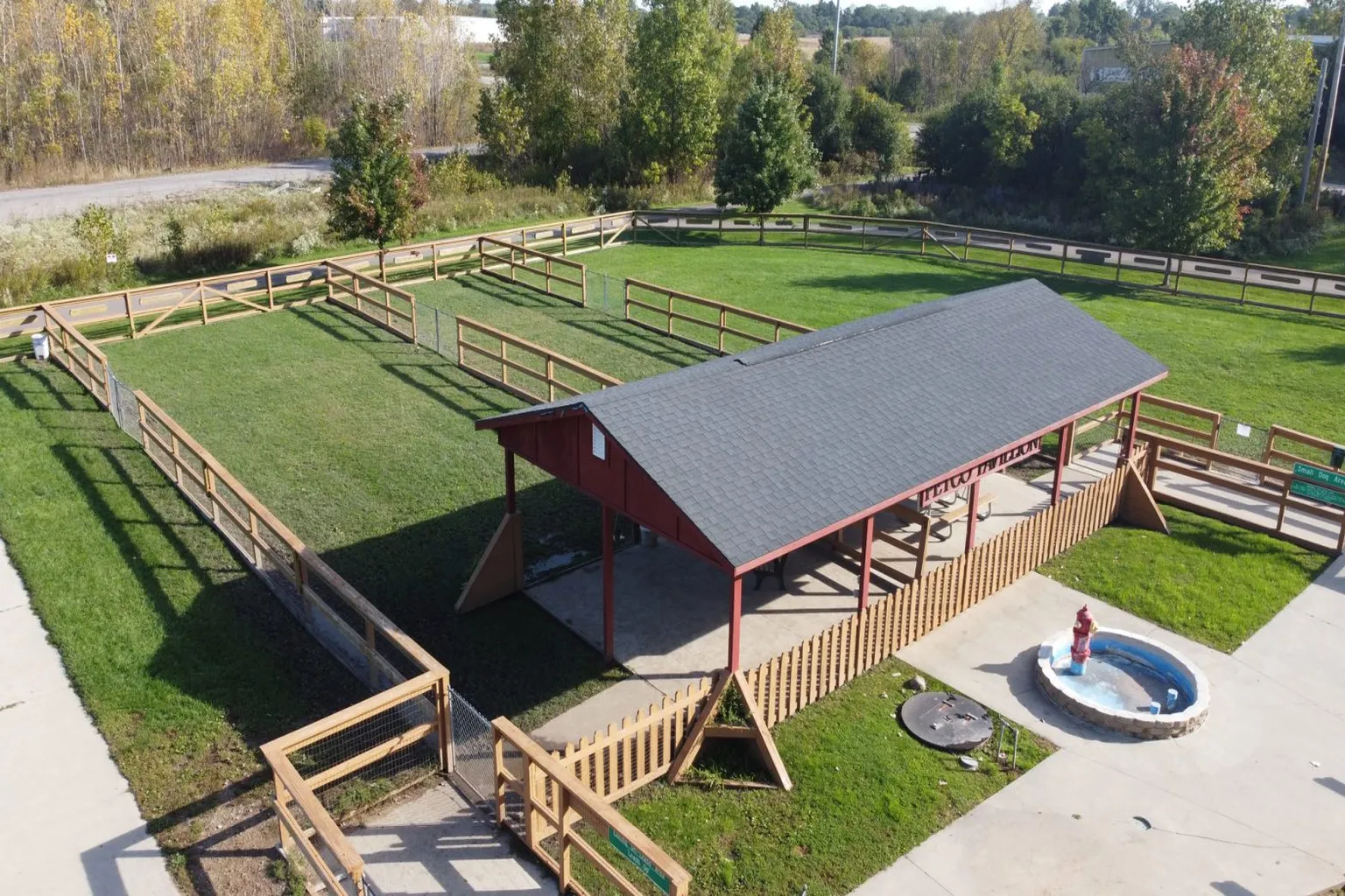 Davison Area Dog Park in Davison, Michigan