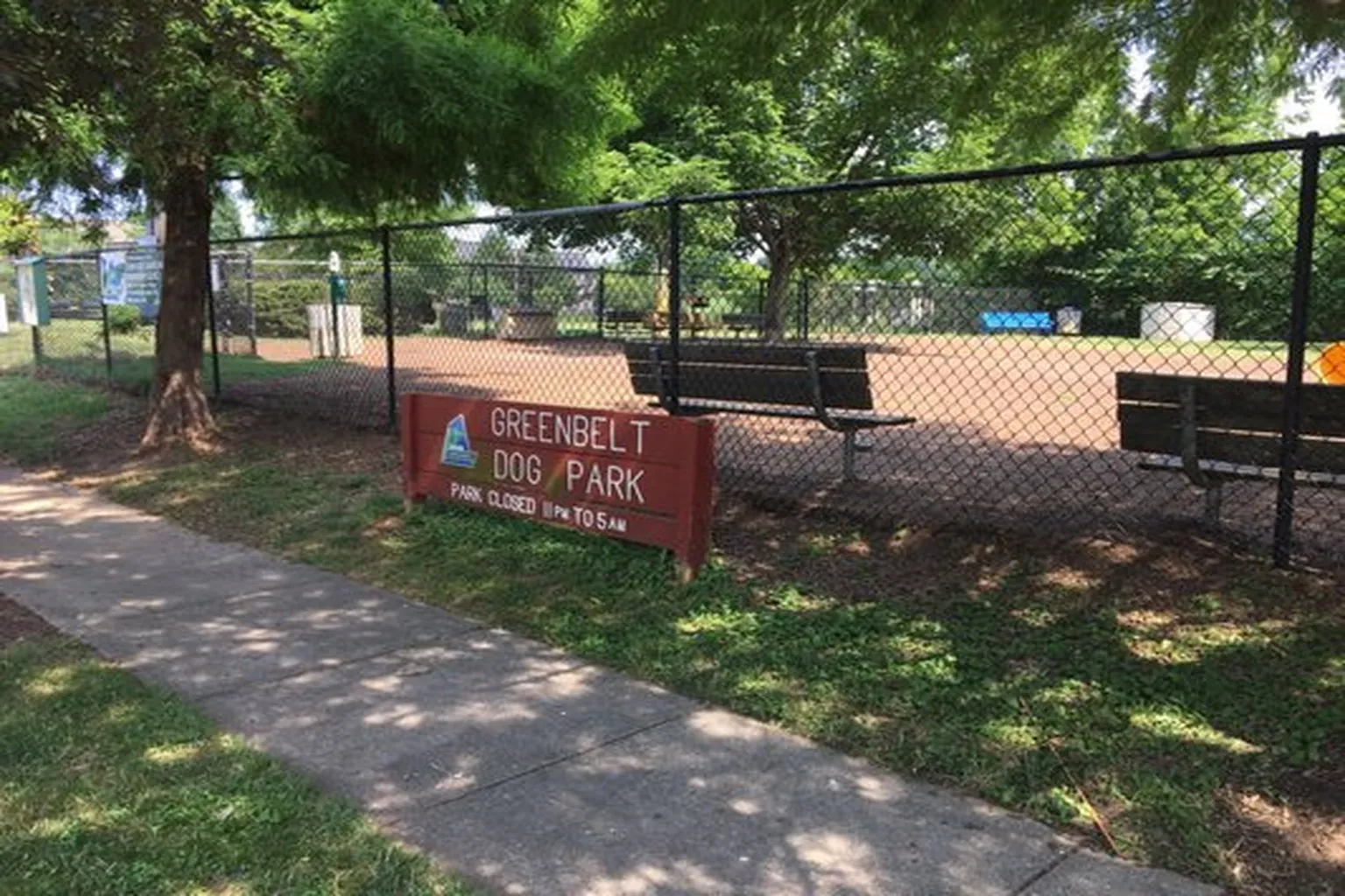 Greenbelt Dog Park in Greenbelt, Maryland