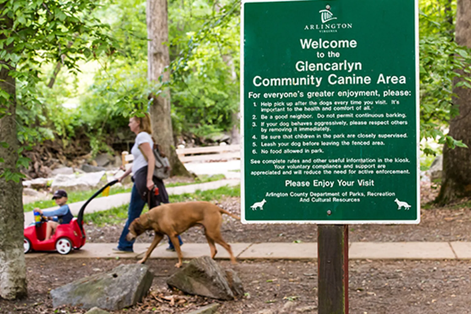 Glencarlyn Park in Arlington, Virginia - Main Image