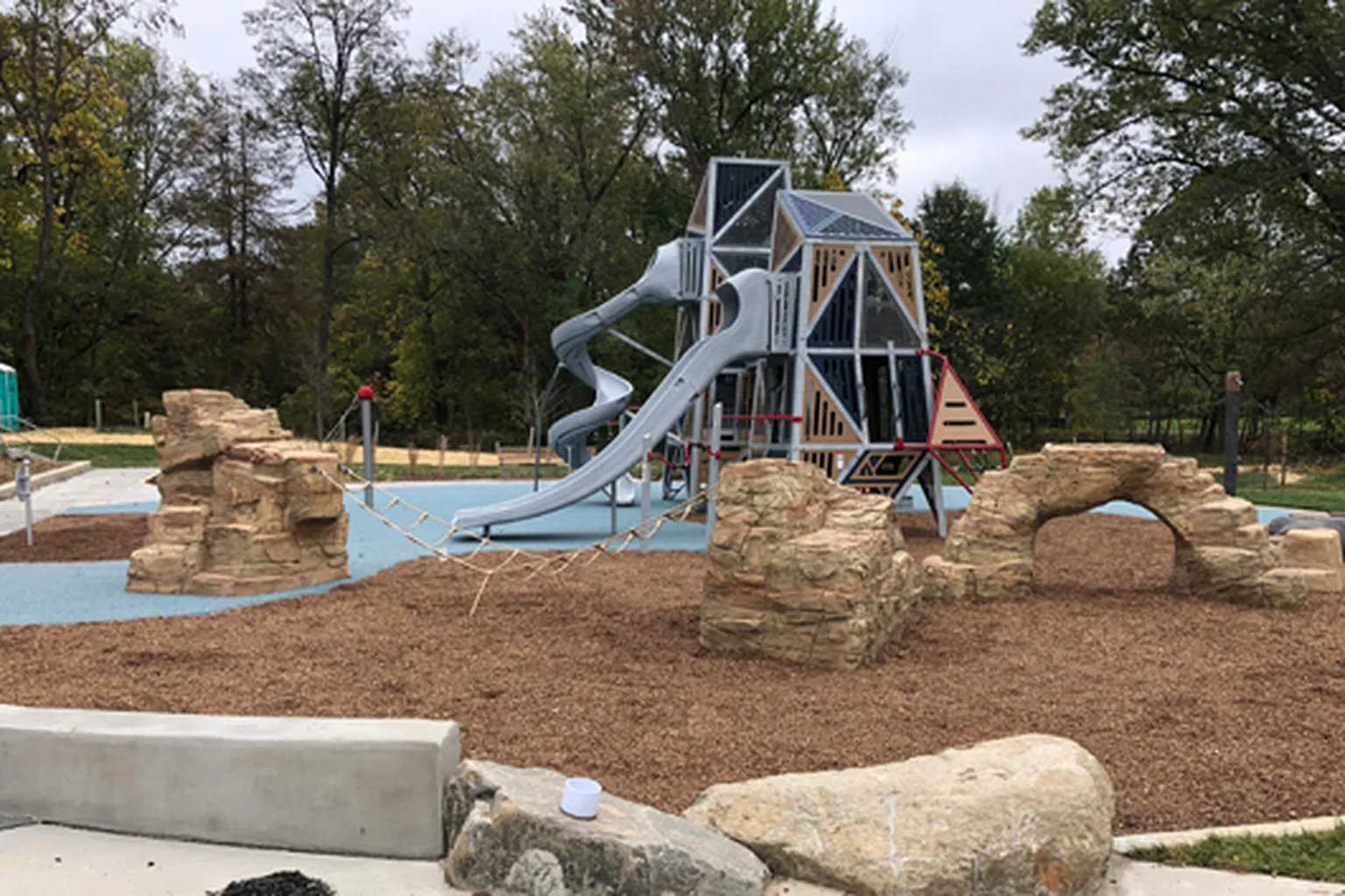 Benjamin Banneker Park Dog Run in Arlington, Virginia