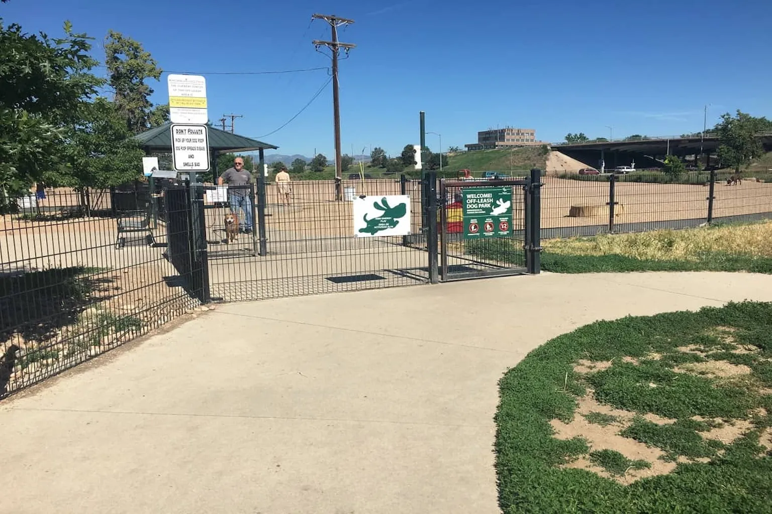 Berkeley Park Dog Park in Denver, Colorado