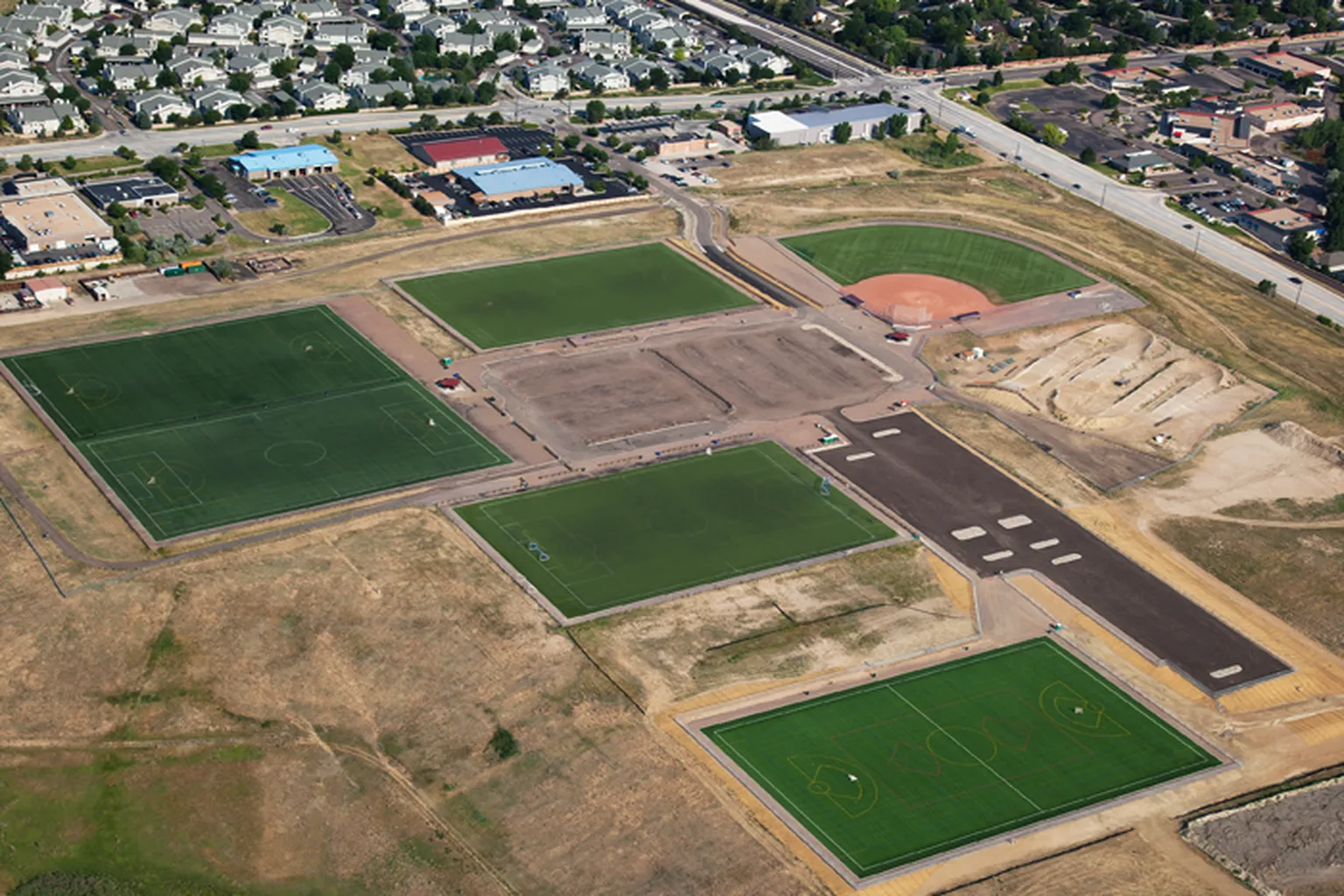 David A. Lorenz Regional Dog Park in Littleton, Colorado