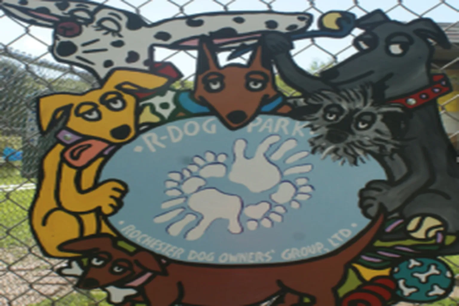Rochester Dog Park in Rochester, New Hampshire