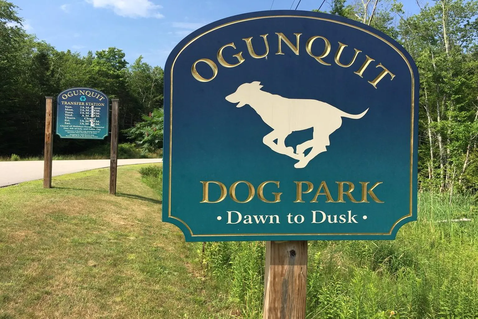Ogunquit Dog Park in Ogunquit, Maine