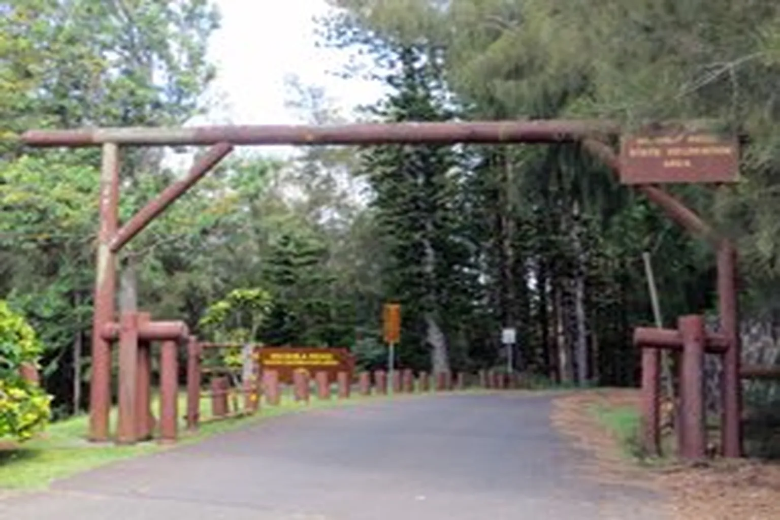 Wa'ahila Ridge State Recreation Area in Honolulu, Hawaii