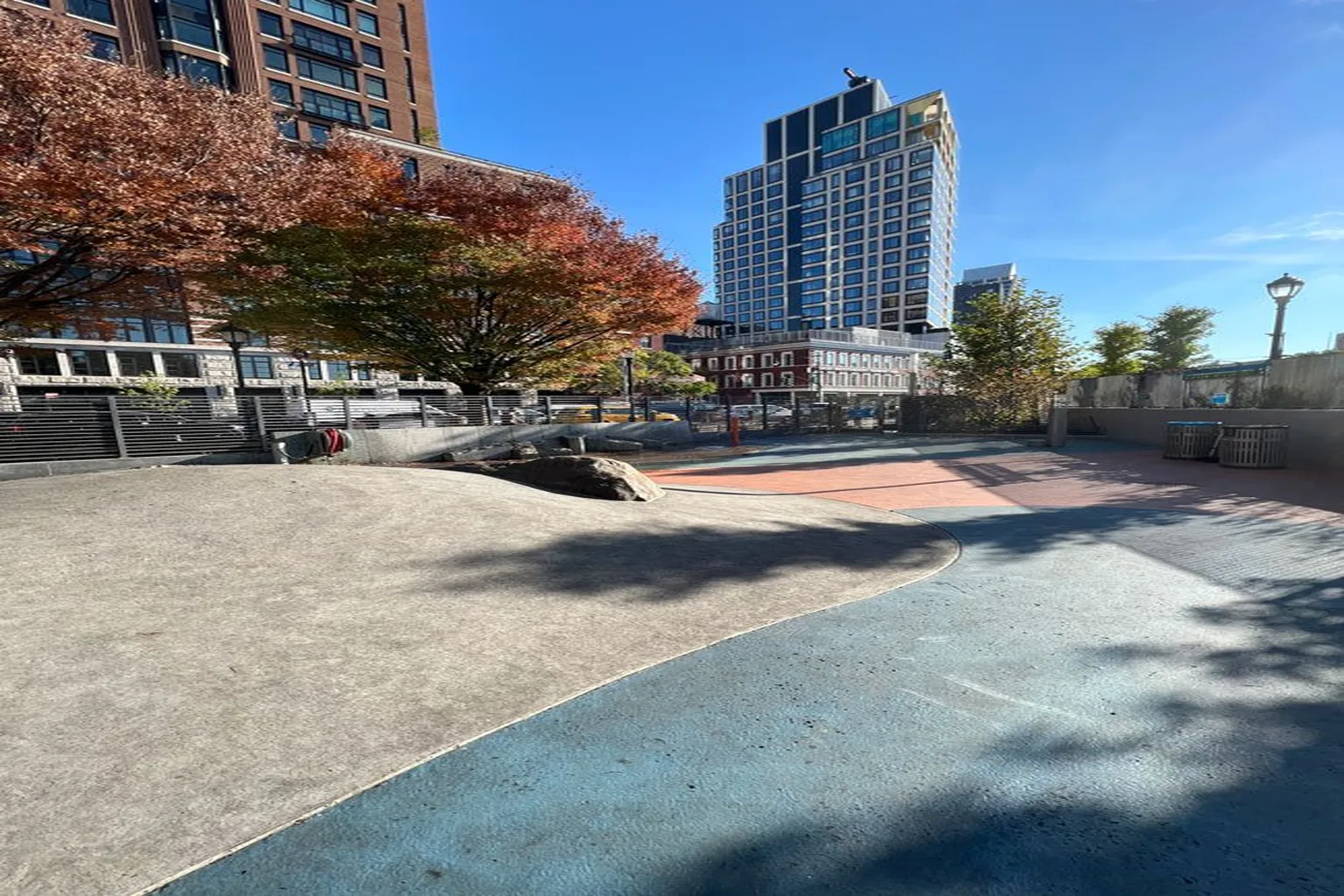 Chelsea Waterside Dog Park in New York City, New York