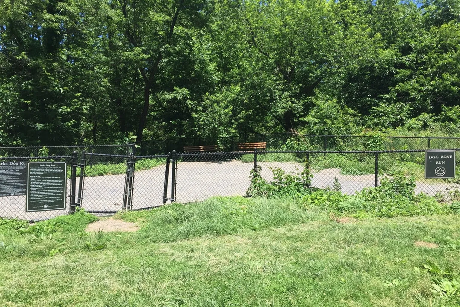 Van Cortlandt Dog Park in New York City, New York