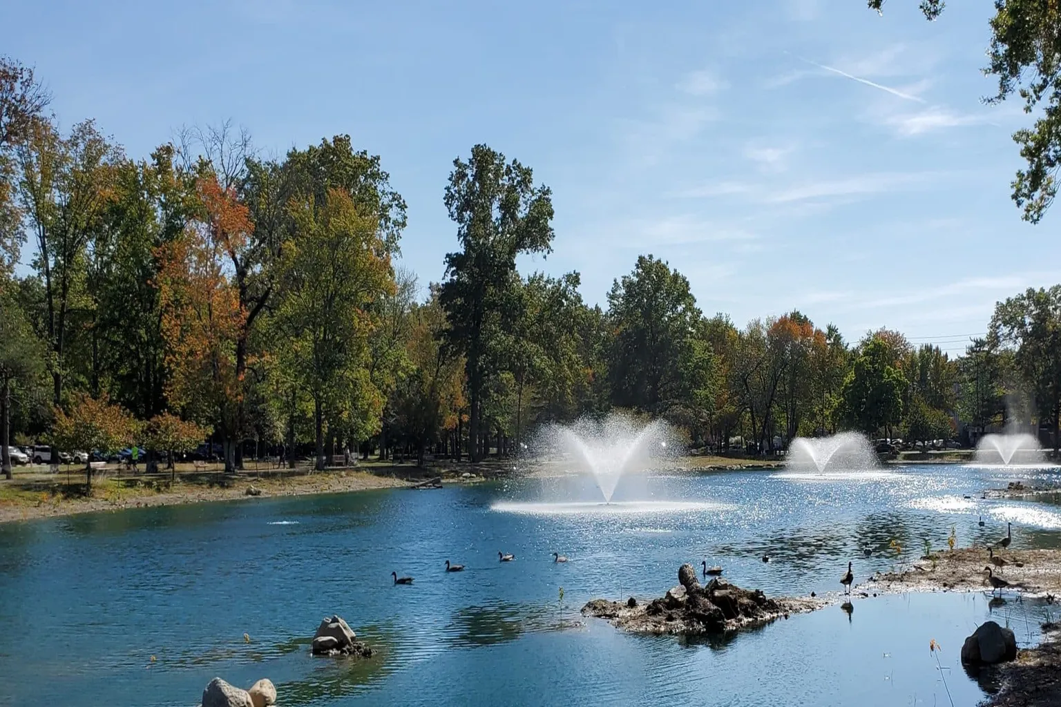 Saddle River County Dog Park (At The Wild Duck Pond Area) in Ridgewood, New Jersey