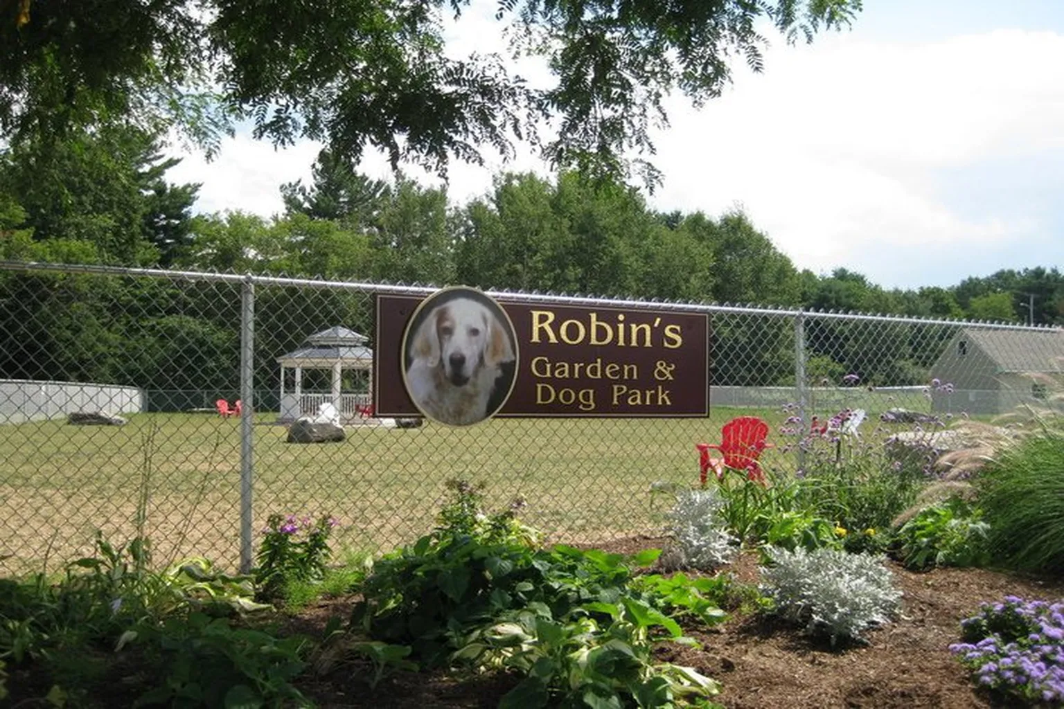 Robin's Garden And Dog Park in Lewiston, Maine