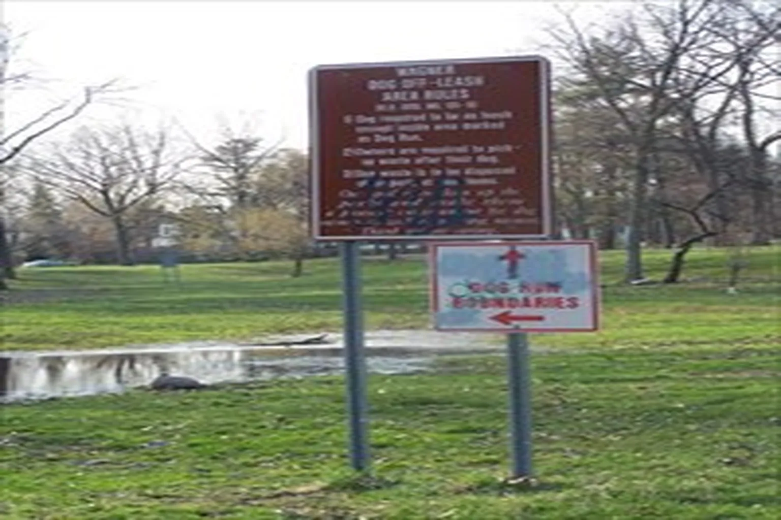 Wagner Park Off Leash Dog Area in Royal Oak, Michigan