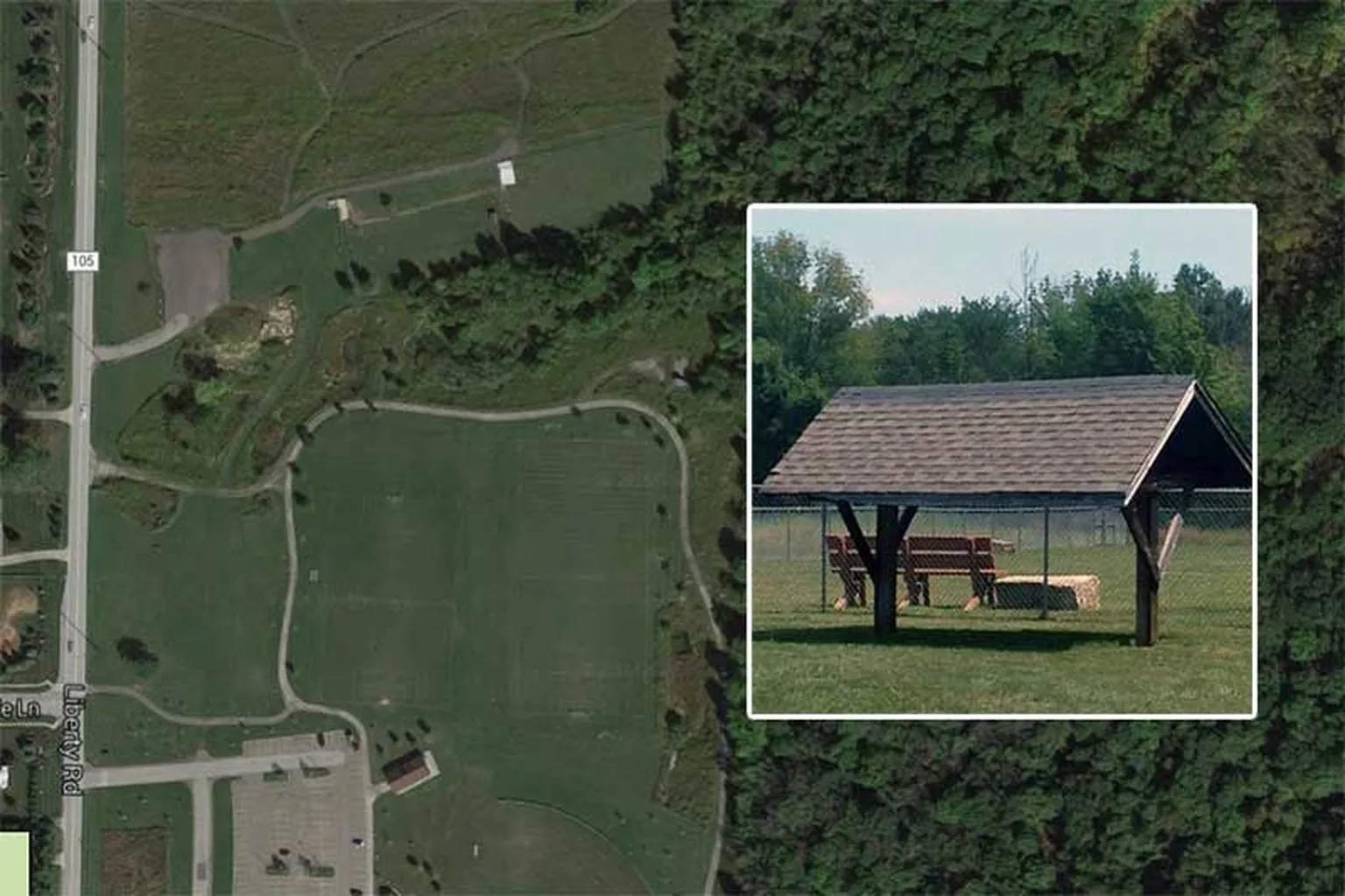 Liberty Dog Park (Near Pond Brook Conservation) in Twinsburg, Ohio