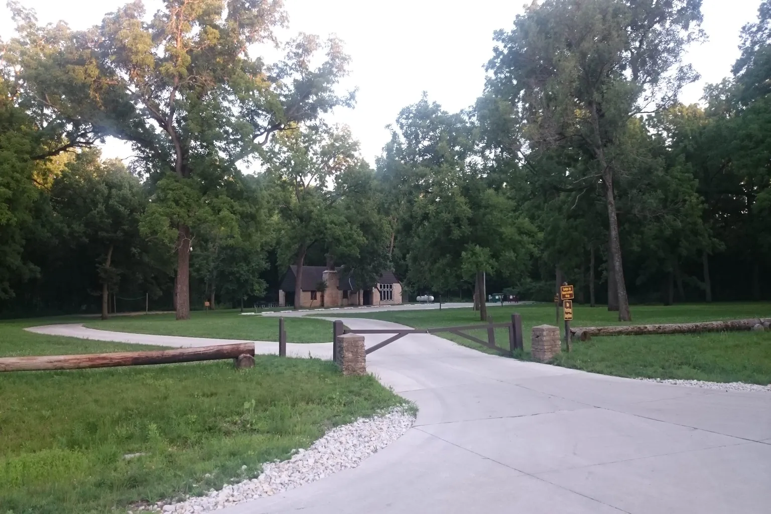 Walnut Woods State Park in West Des Moines, Iowa
