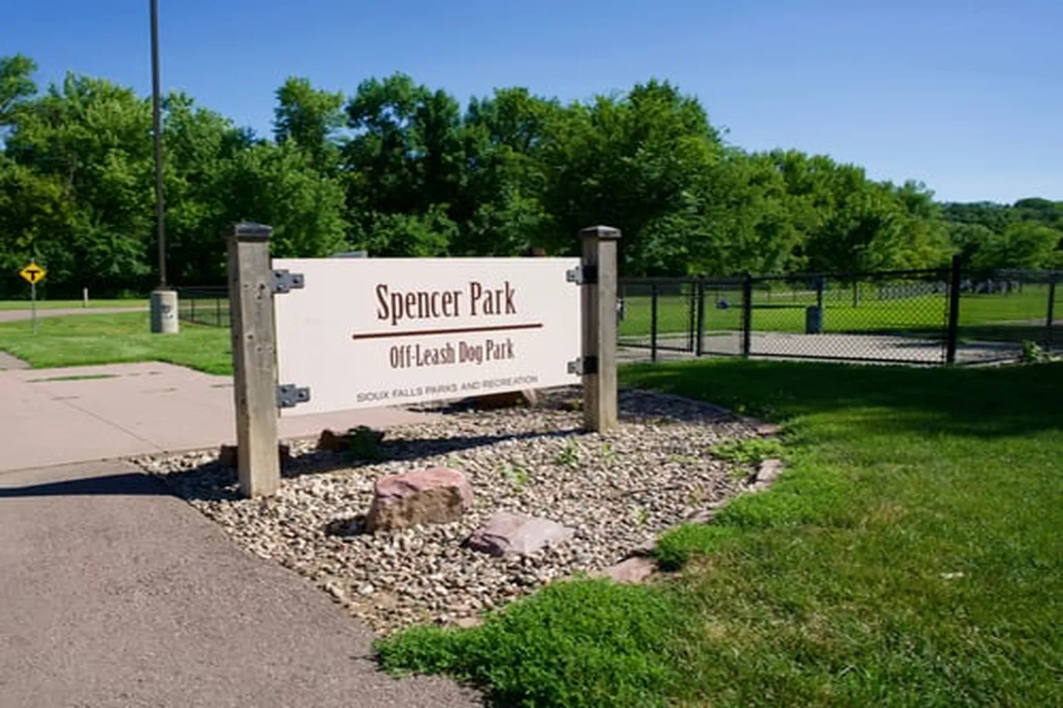 Spencer Park Off-Leash Area in Sioux Falls, South Dakota