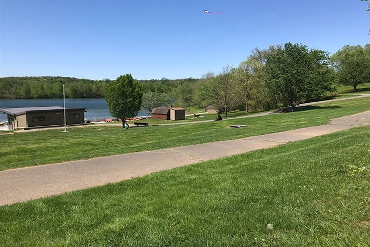 Black Hills Regional Park Dog Park in Boyds, Maryland