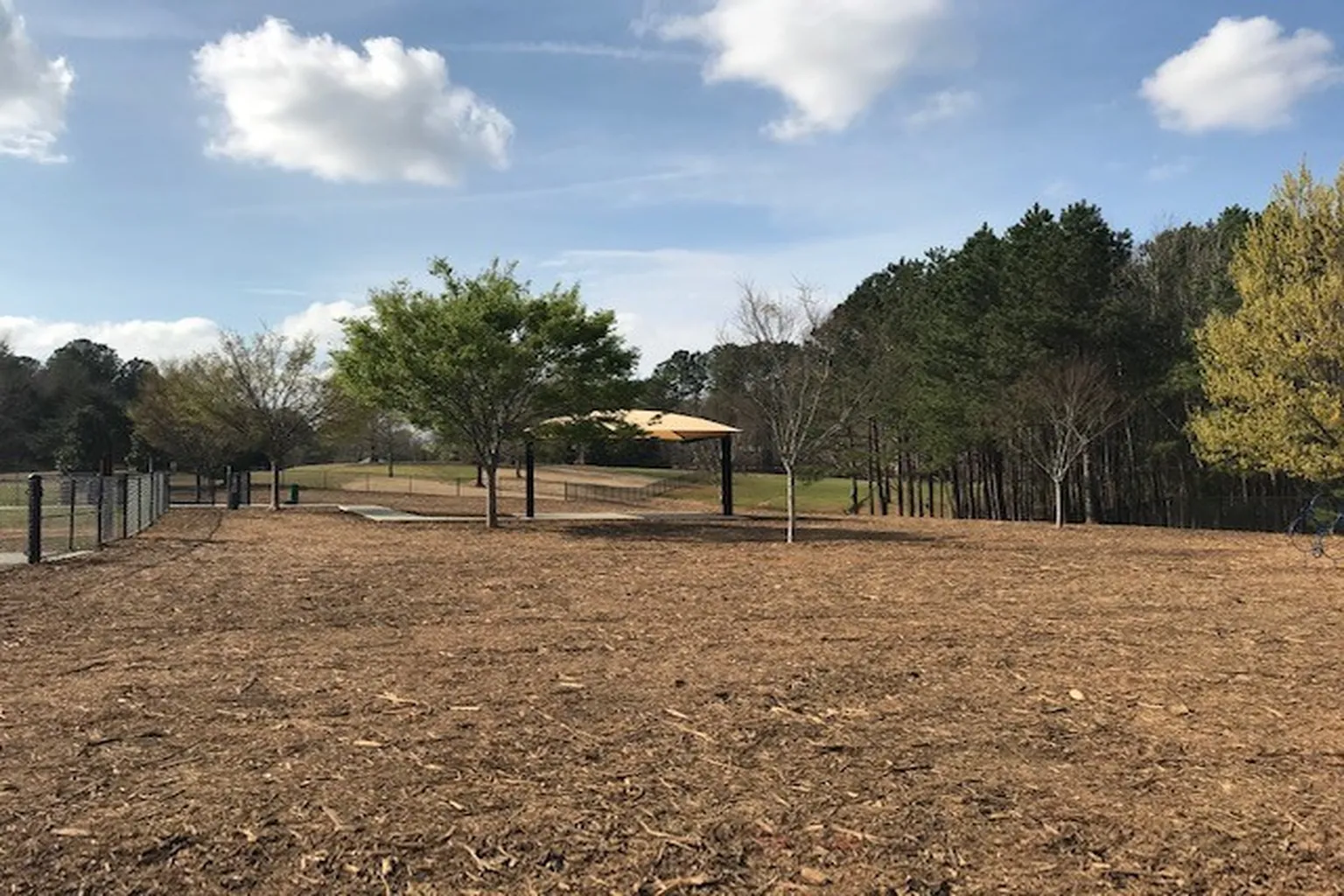 Flaherty Dog Park in Wake Forest, North Carolina