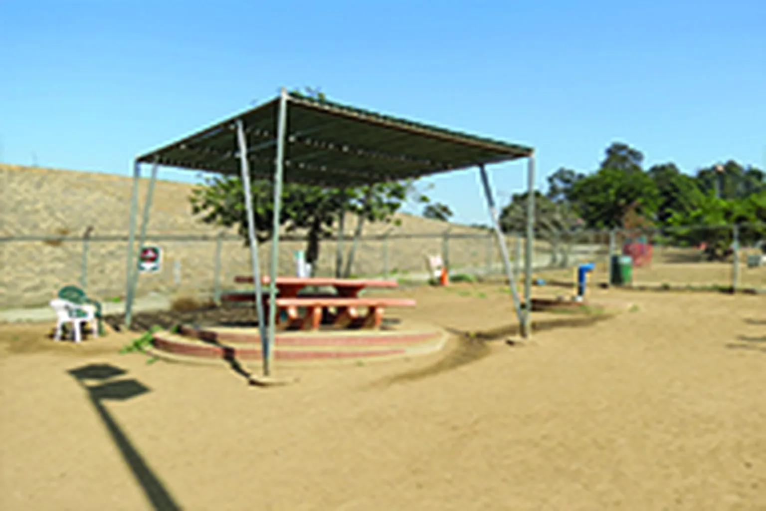 Silverlake Dog Park in Los Angeles, California