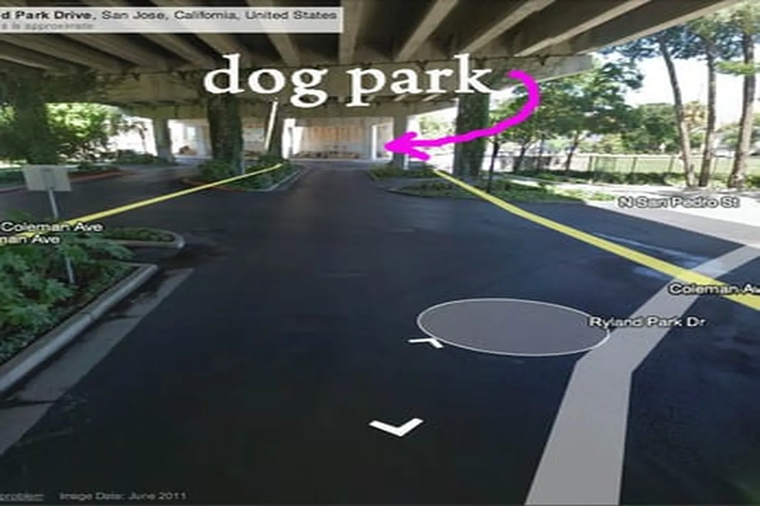Ryland Dog Park in San Jose, California