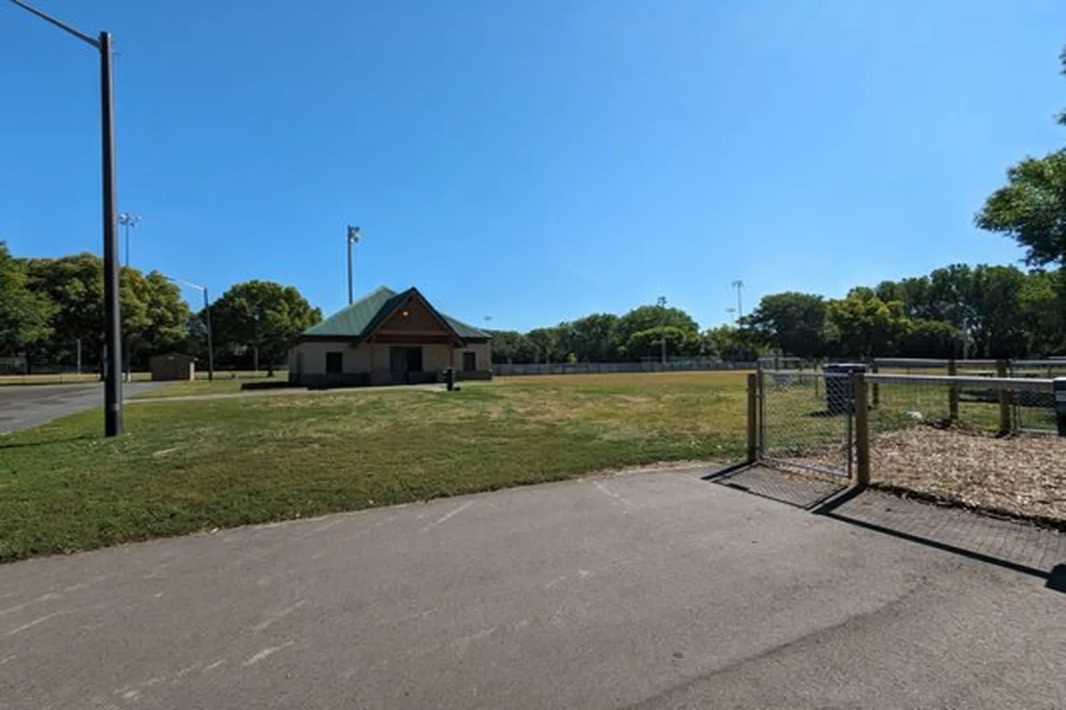 Brookdale Dog Park in Brooklyn Park, Minnesota