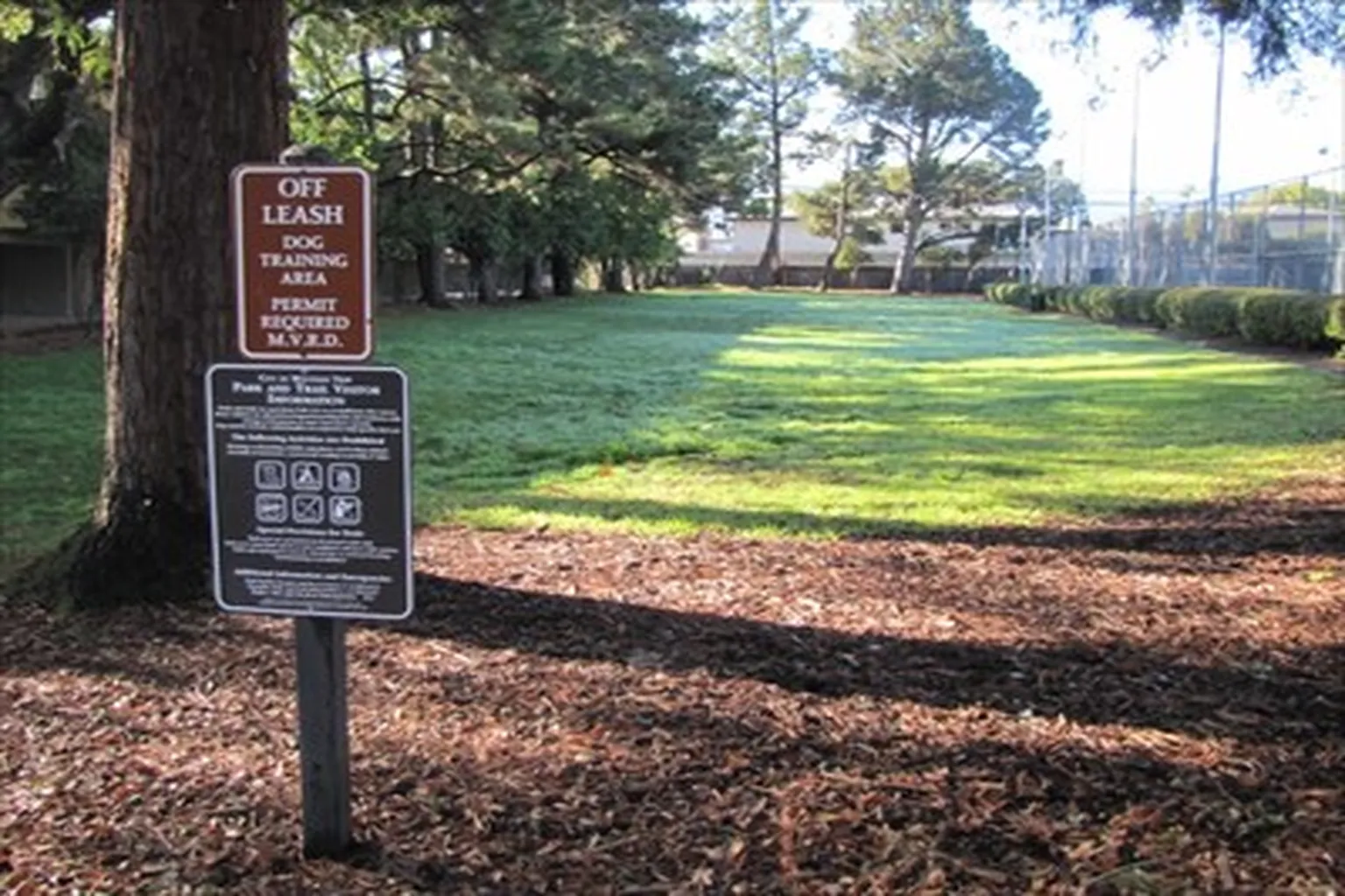 Rengstorff Off Leash Dog Area in Mountain View, California