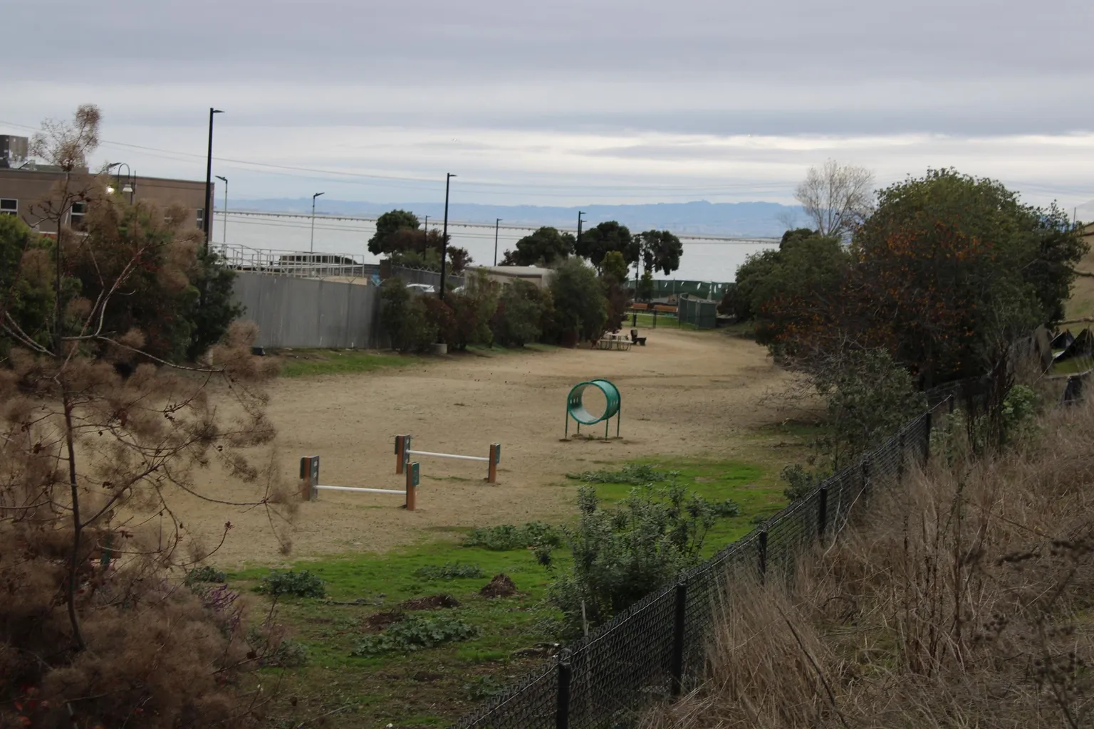 Bayside Dog Exercise Park in Burlingame, California