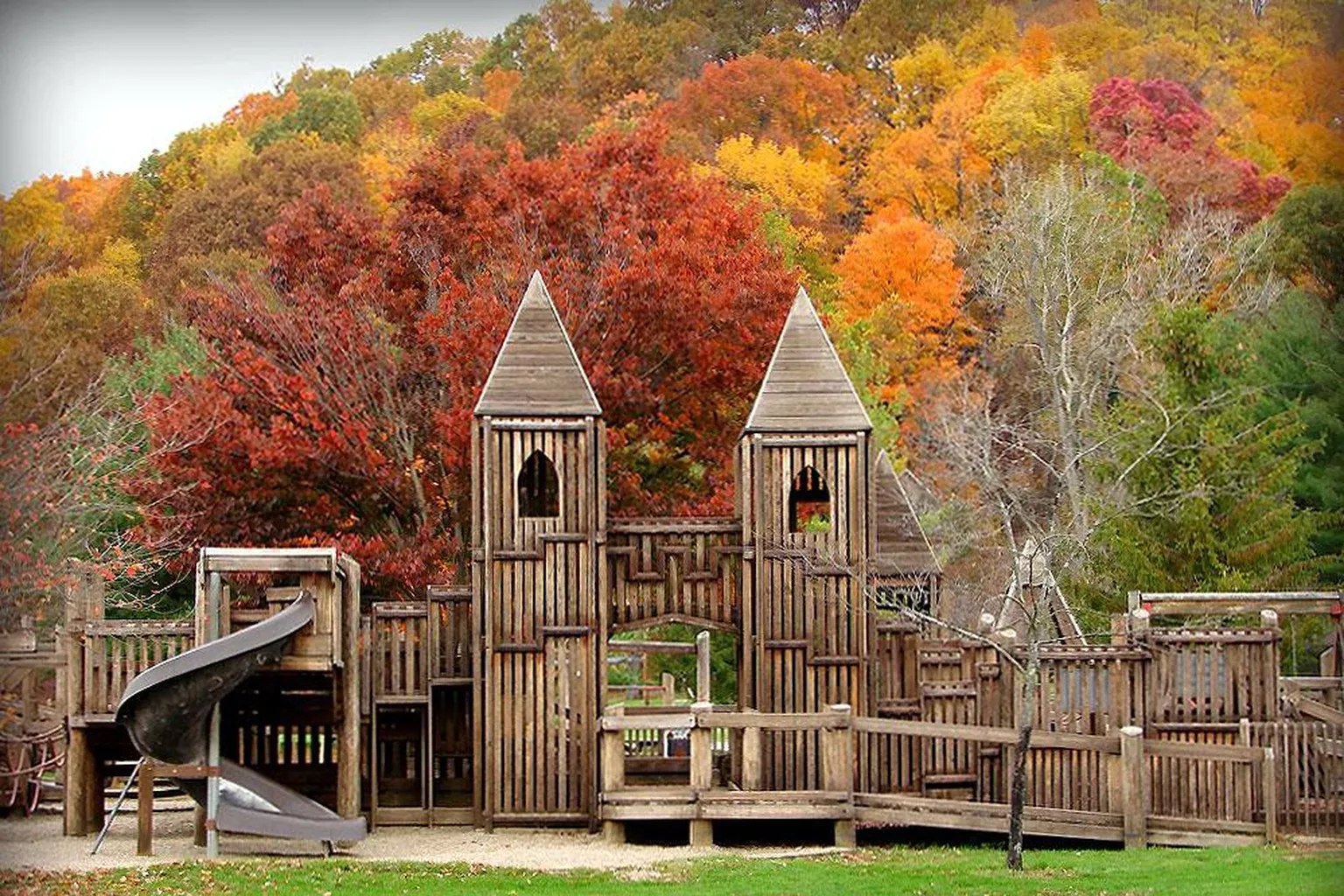 Granville Village Dog Park (At Wildwood Park) in Granville, Ohio