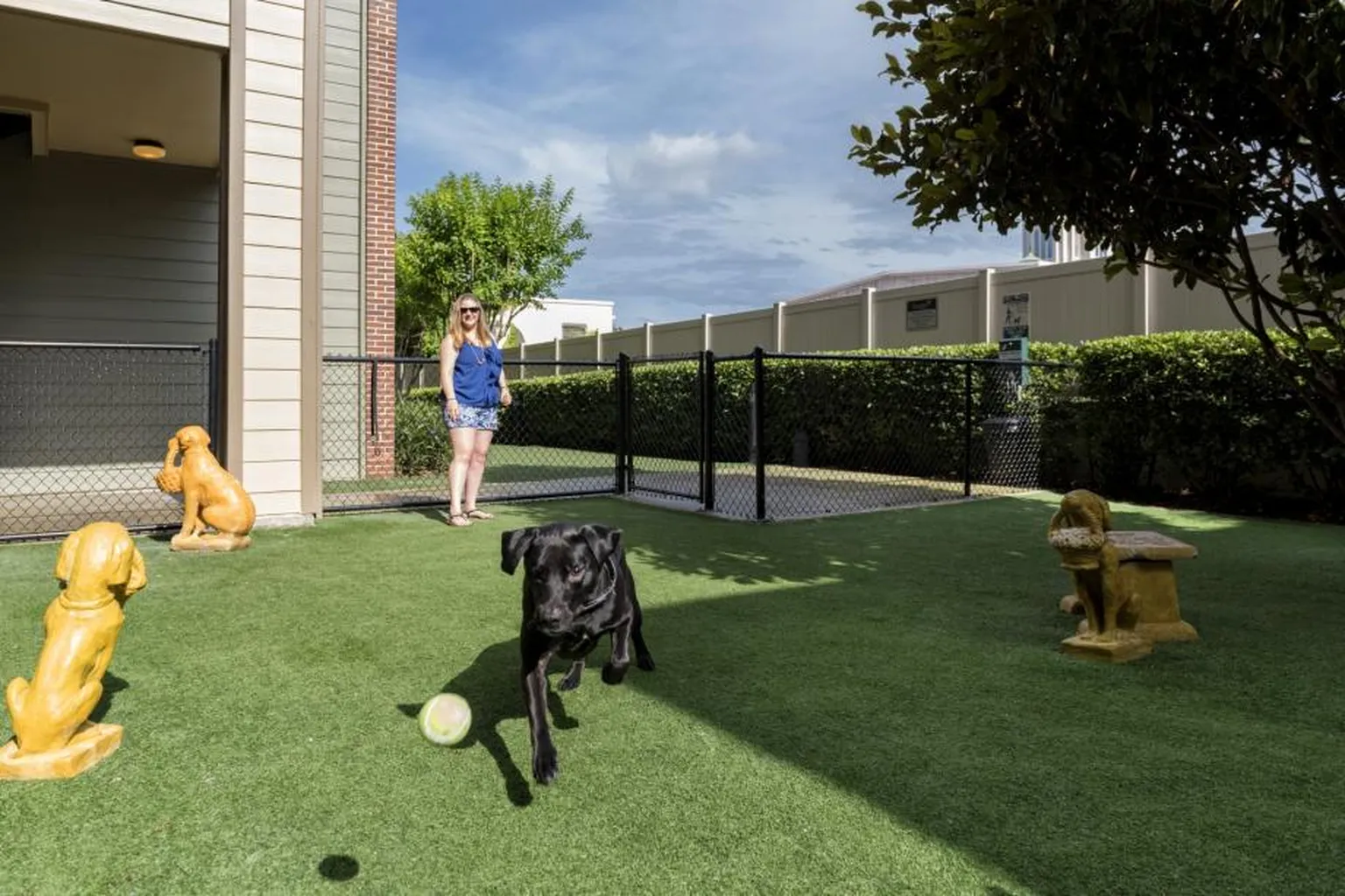 Falcon Pines Apartments Dog Park in Orlando, Florida