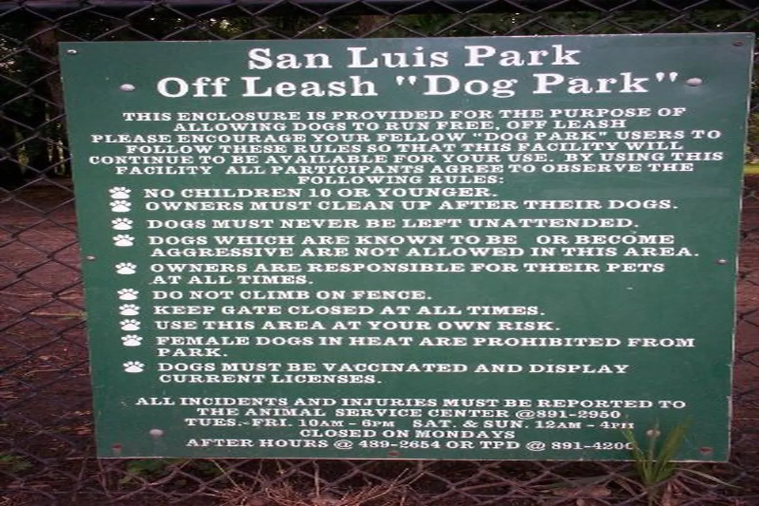 San Luis Mission Dog Park in Tallahassee, Florida - Main Image
