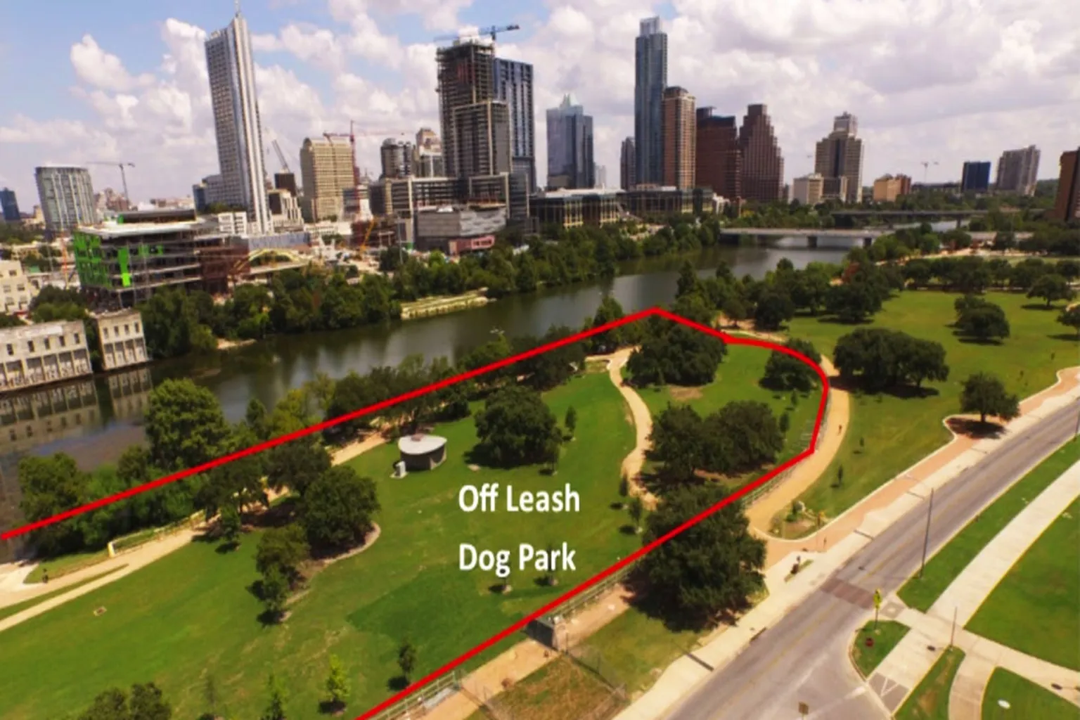 Walnut Creek District Off-Leash Area in Austin, Texas