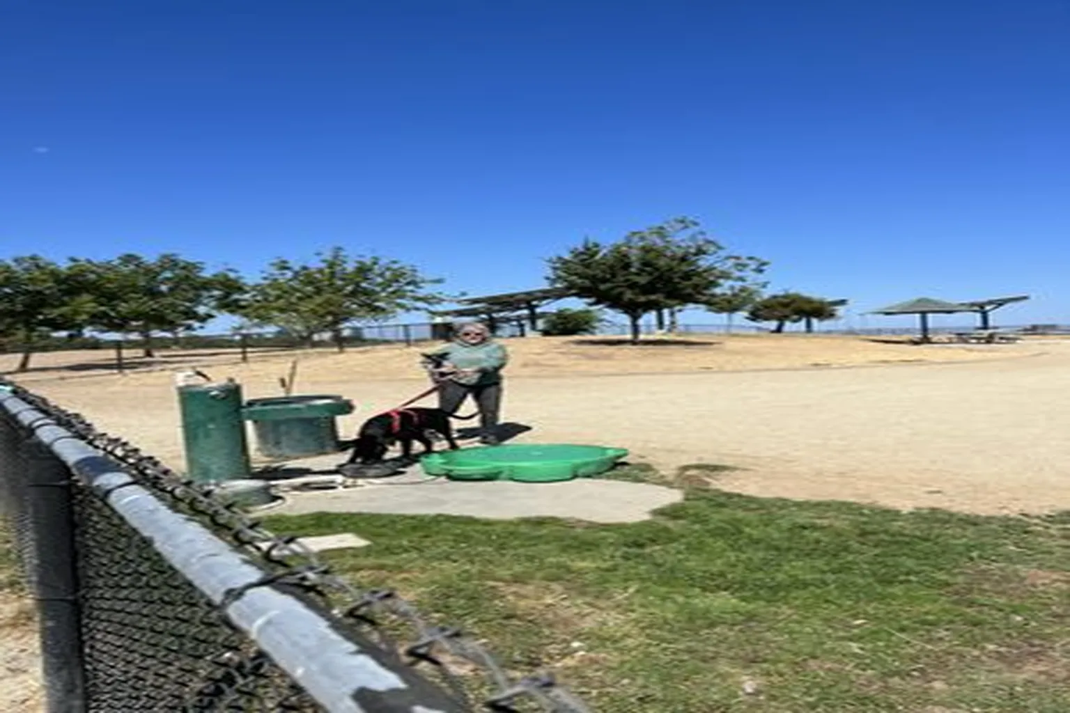 Sutter's Landing Dog Park in Sacramento, California